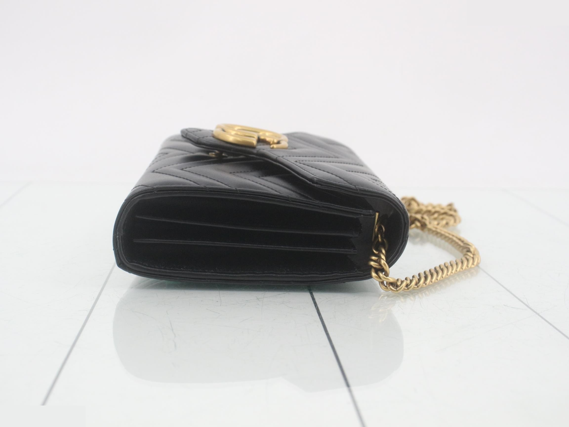 GG Marmont Chain Bag and Chain Wallet - Unused — view 3