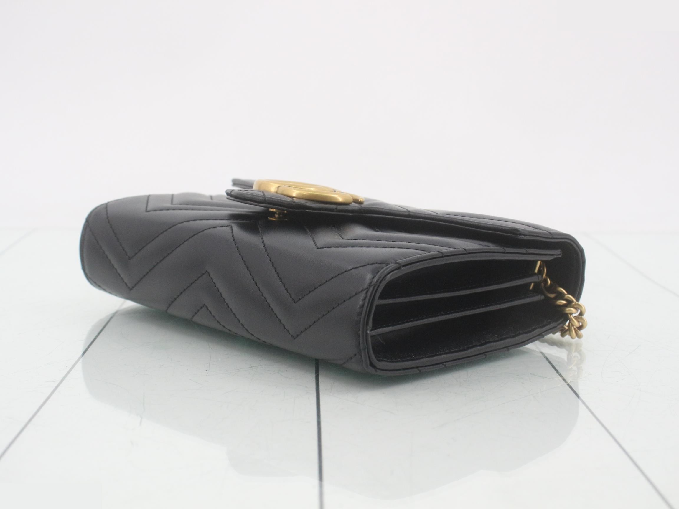 GG Marmont Chain Bag and Chain Wallet - Unused — view 6