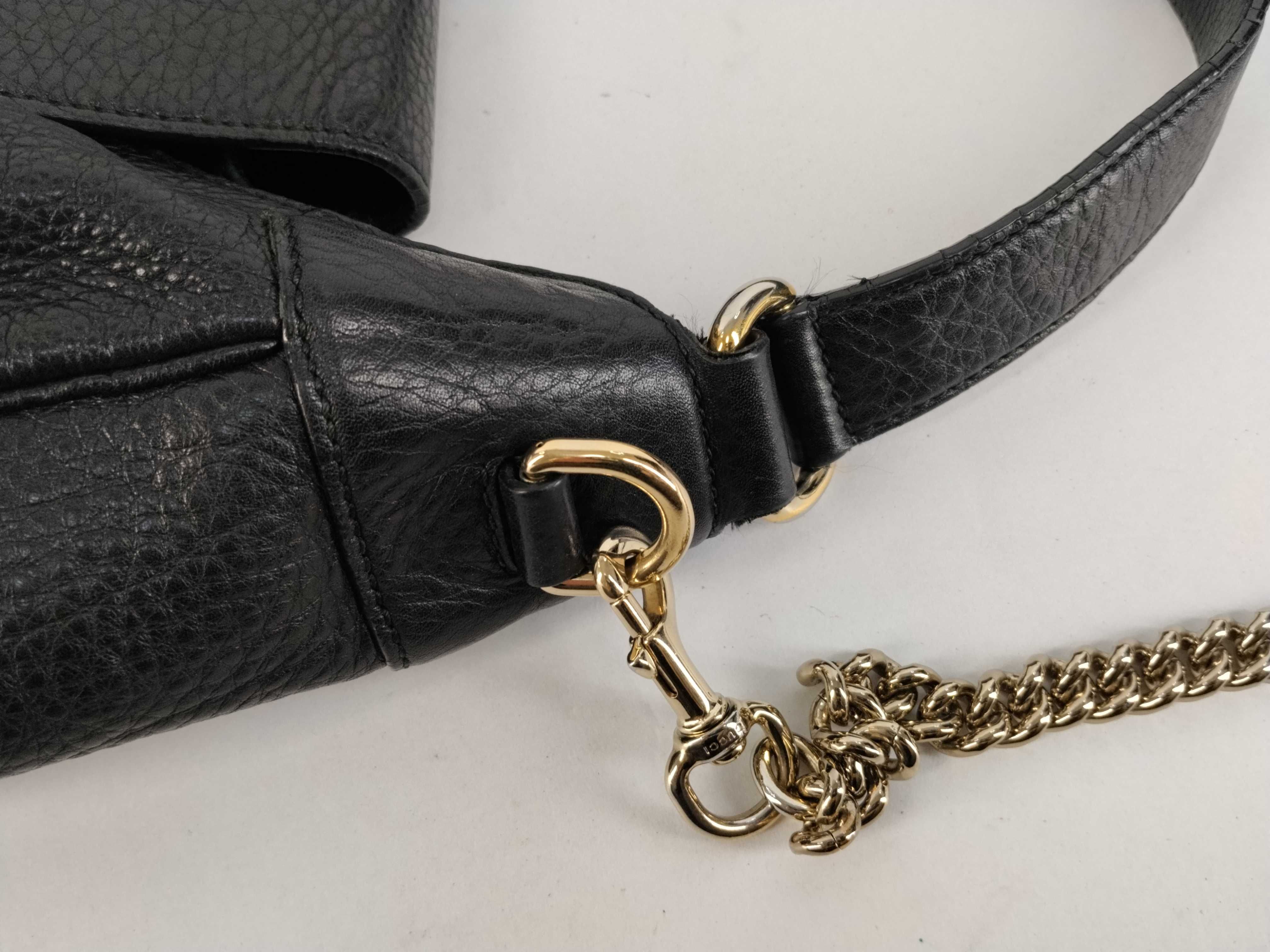 322226 Horsebit One-Shoulder Bag, 2-Way Shoulder Bag — view 5