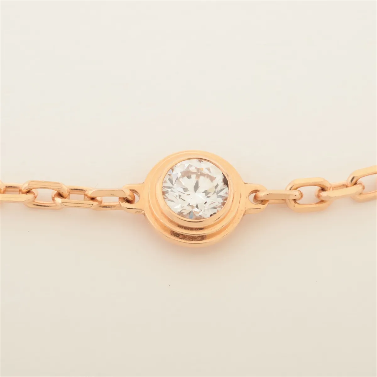Damour SM Diamond Bracelet, 750 (PG), 2.1g, 414GIN, some wear on the metal. — view 2