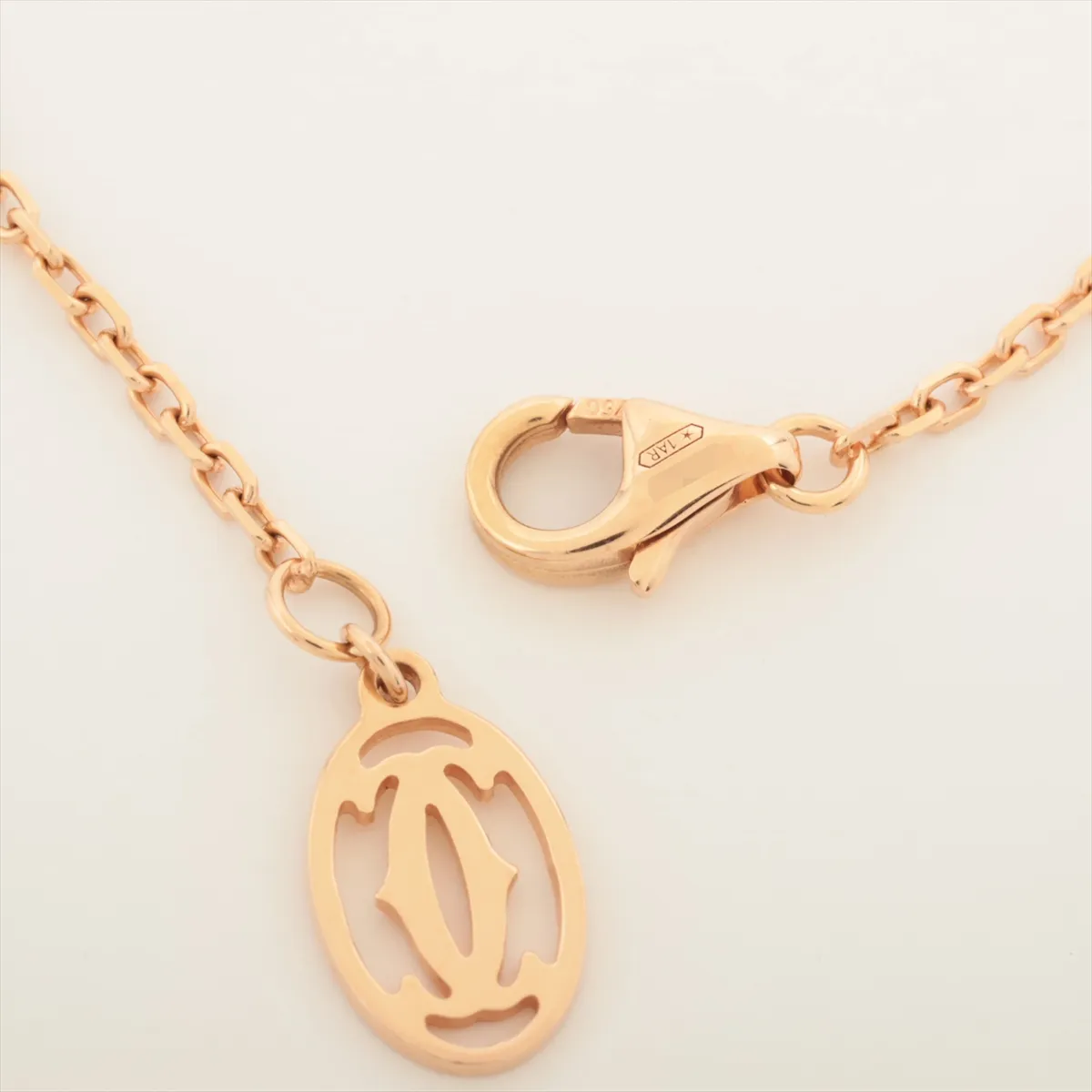 Damour SM Diamond Bracelet, 750 (PG), 2.1g, 414GIN, some wear on the metal. — view 4