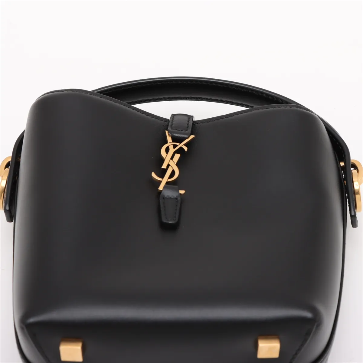 Mini Bucket LE 37 mini Leather 2-Way Handbag Black 765870 — view 6