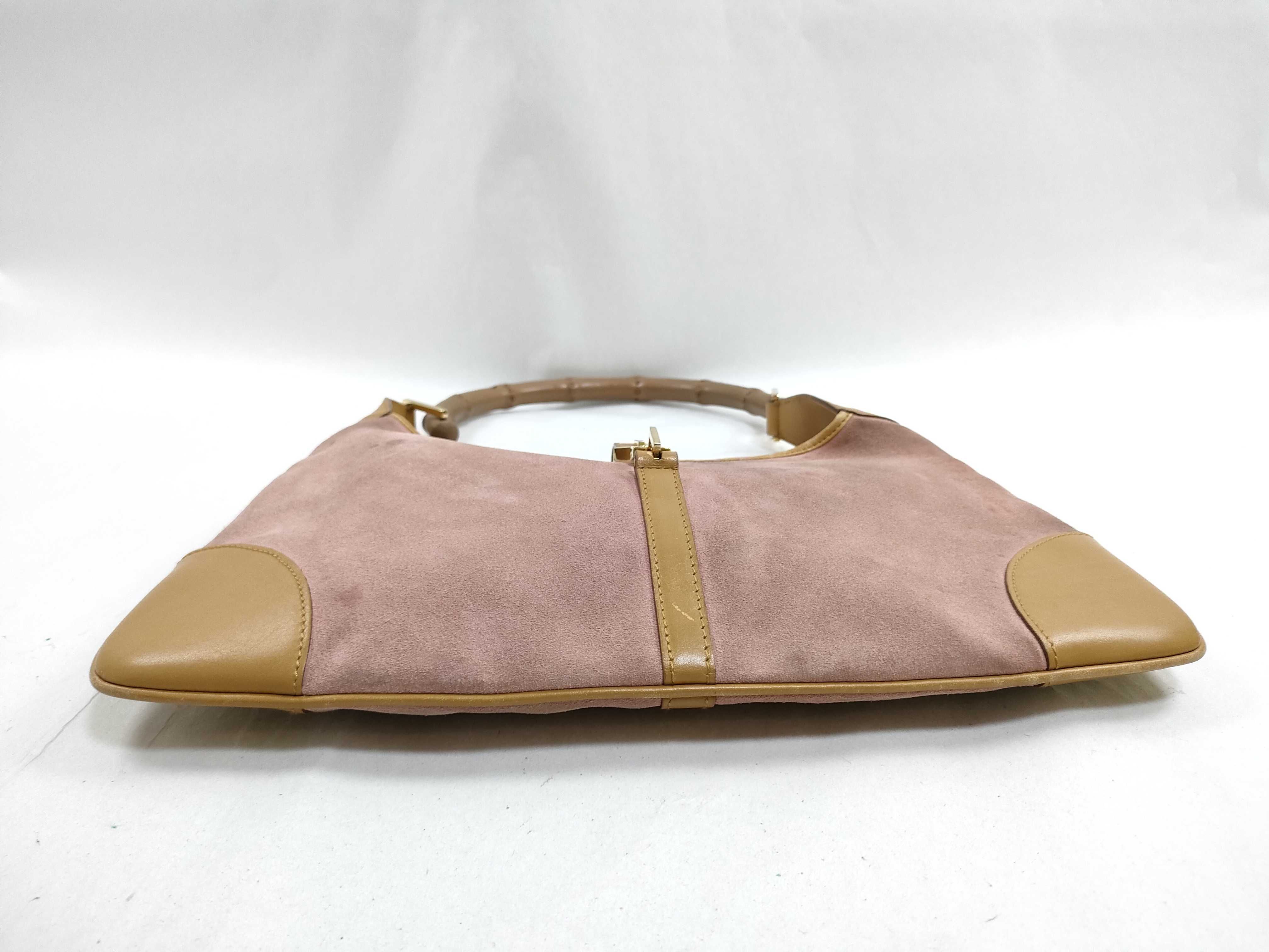 Bamboo Jackie Kandinsky Bamboo Handle Shoulder Bag — view 7