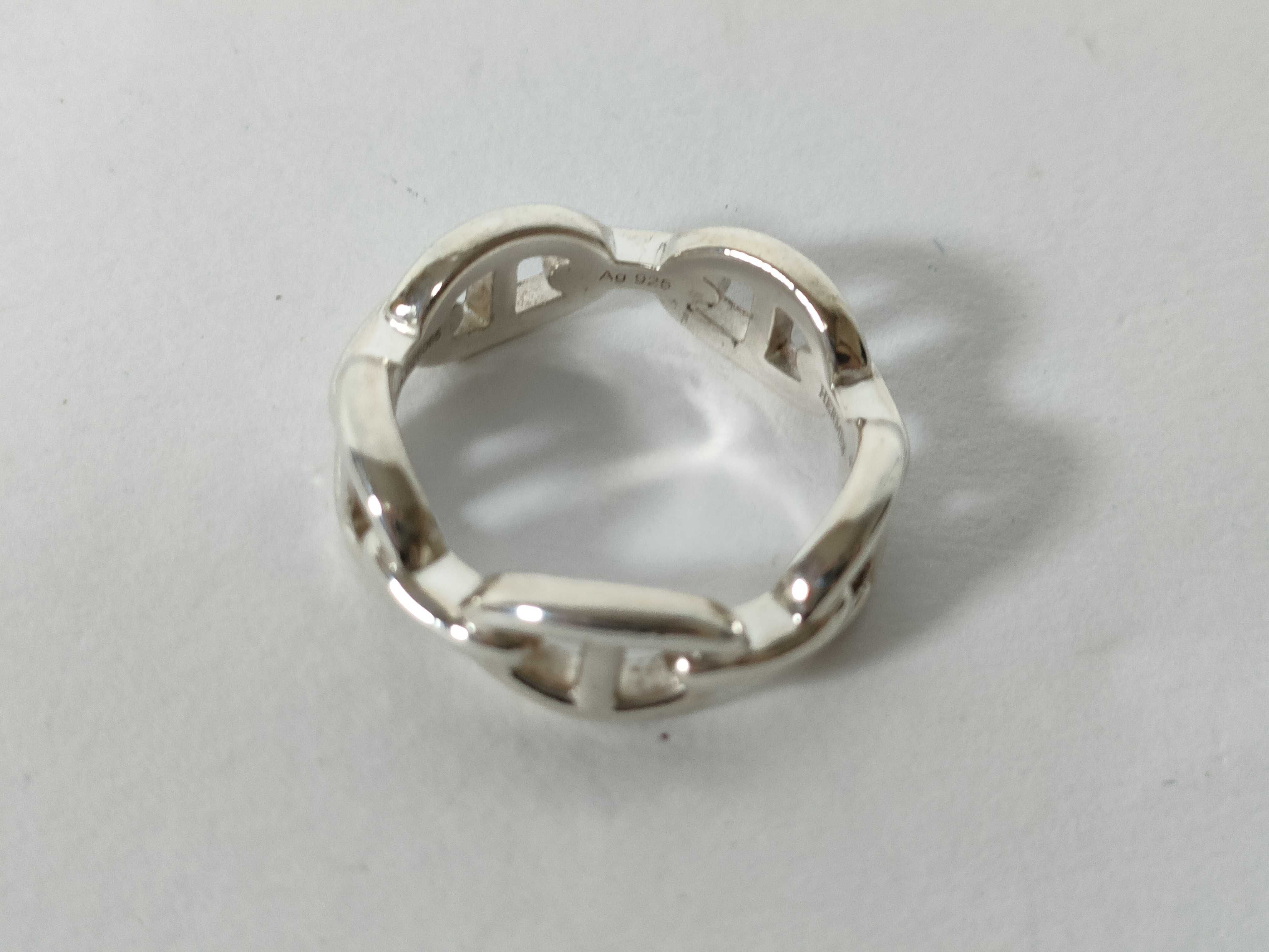 Chaine d'Ancre Enchainée Ring, Ag925 Silver Ring — view 6