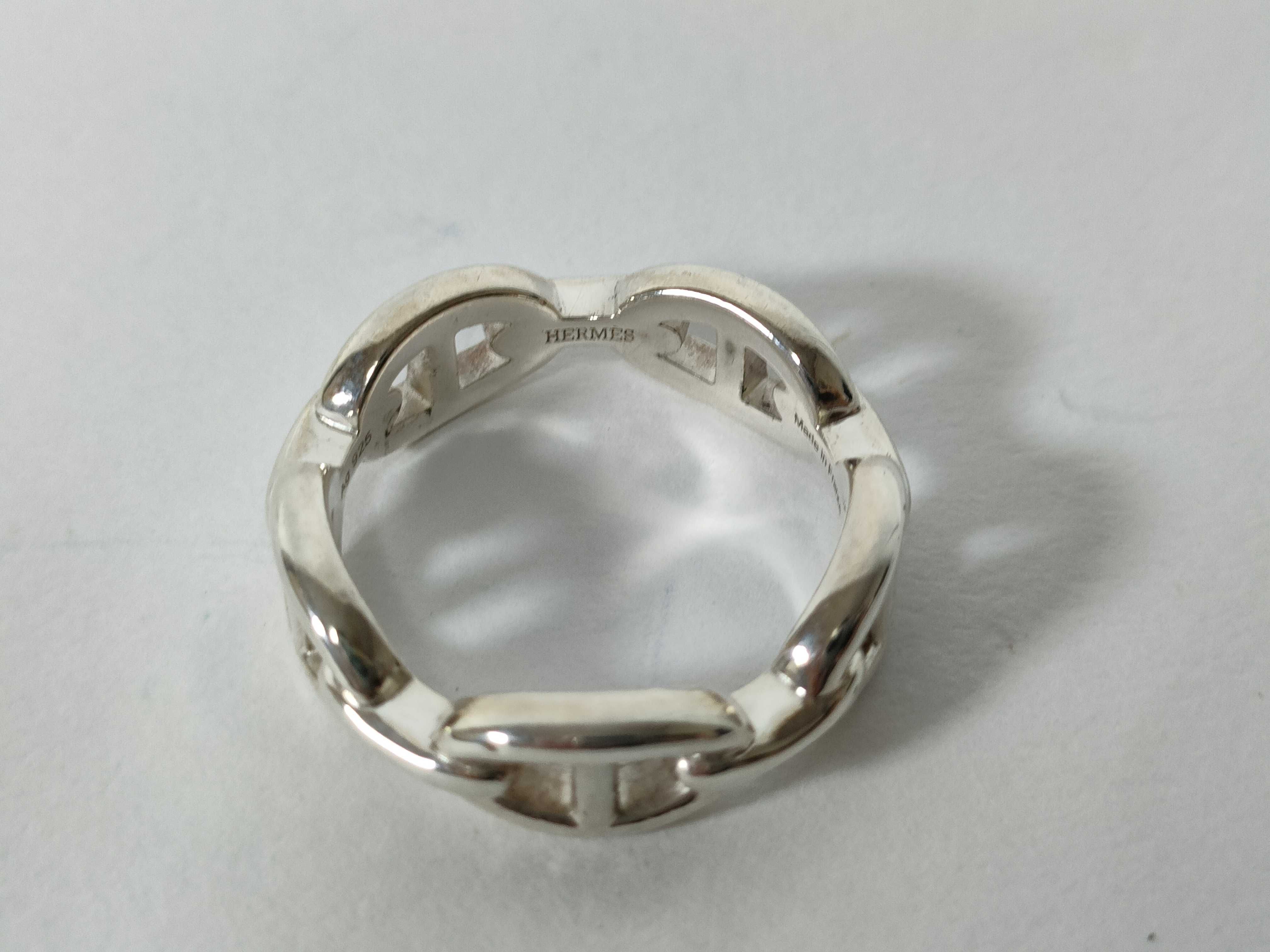 Chaine d'Ancre Enchainée Ring, Ag925 Silver Ring — view 9