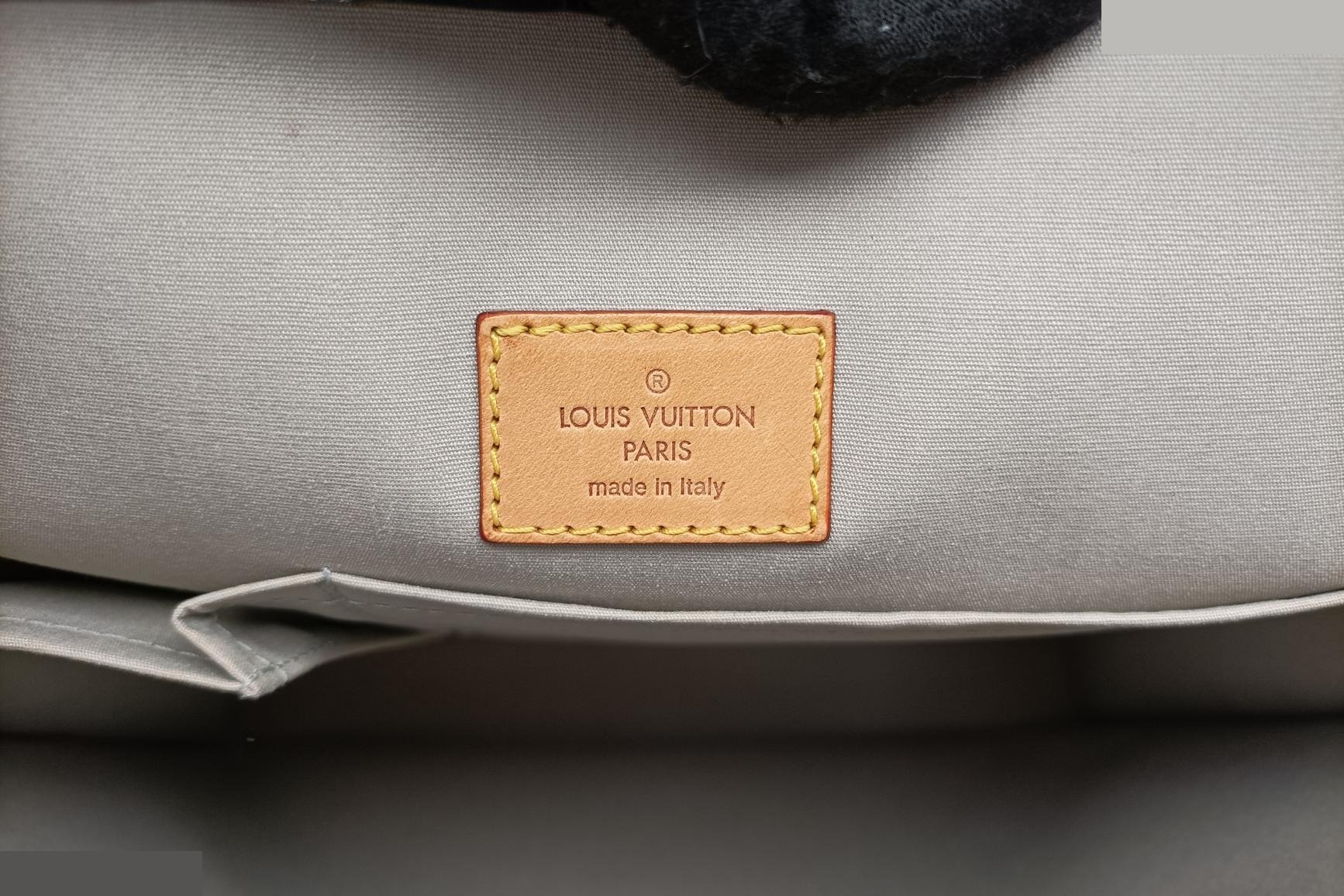 Sac Plat Monogram Miroir Argent — view 7