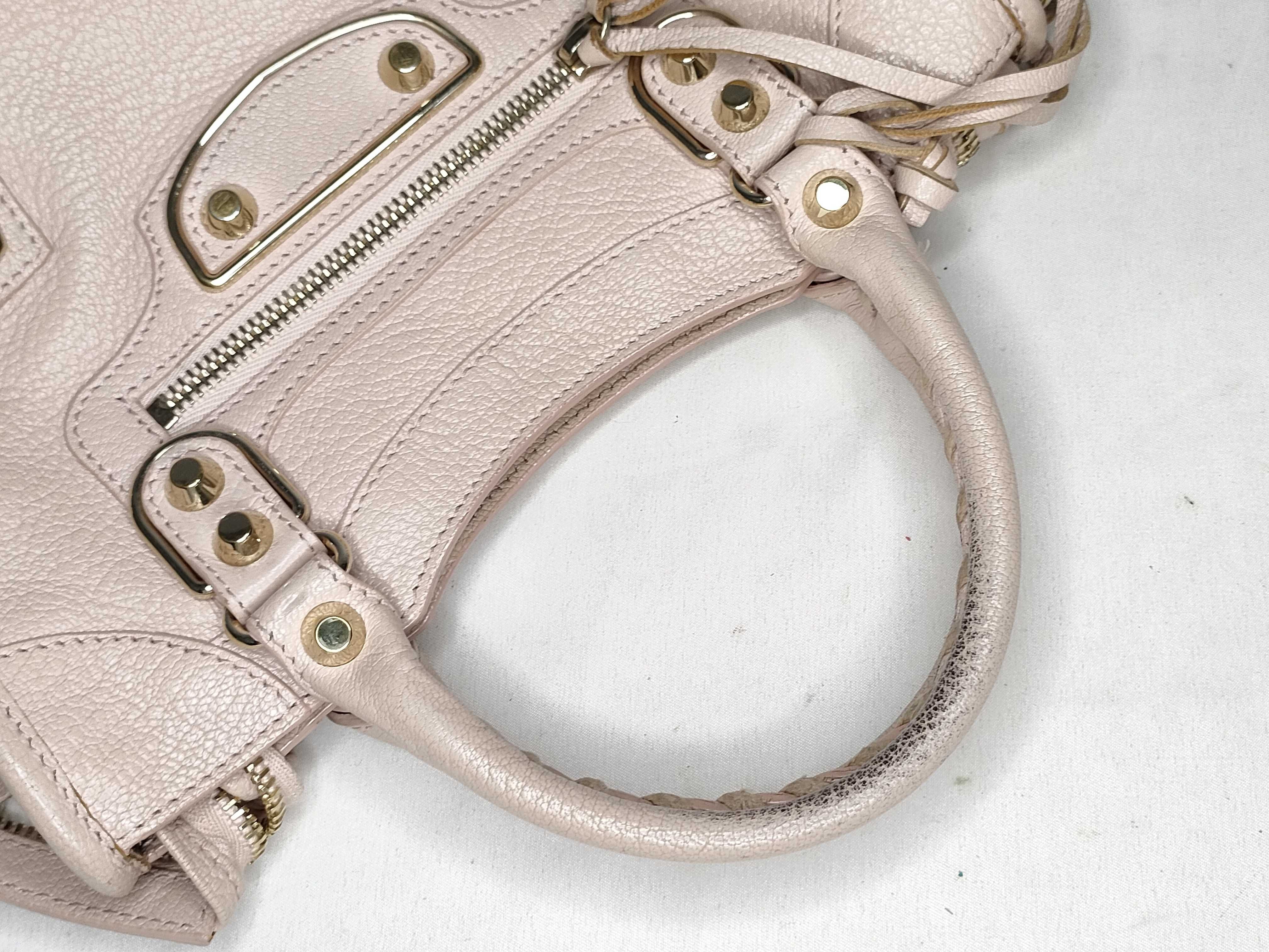 Classic Mini City Leather 2-Way Handbag, Pink, 300295 (Handbag) — view 3