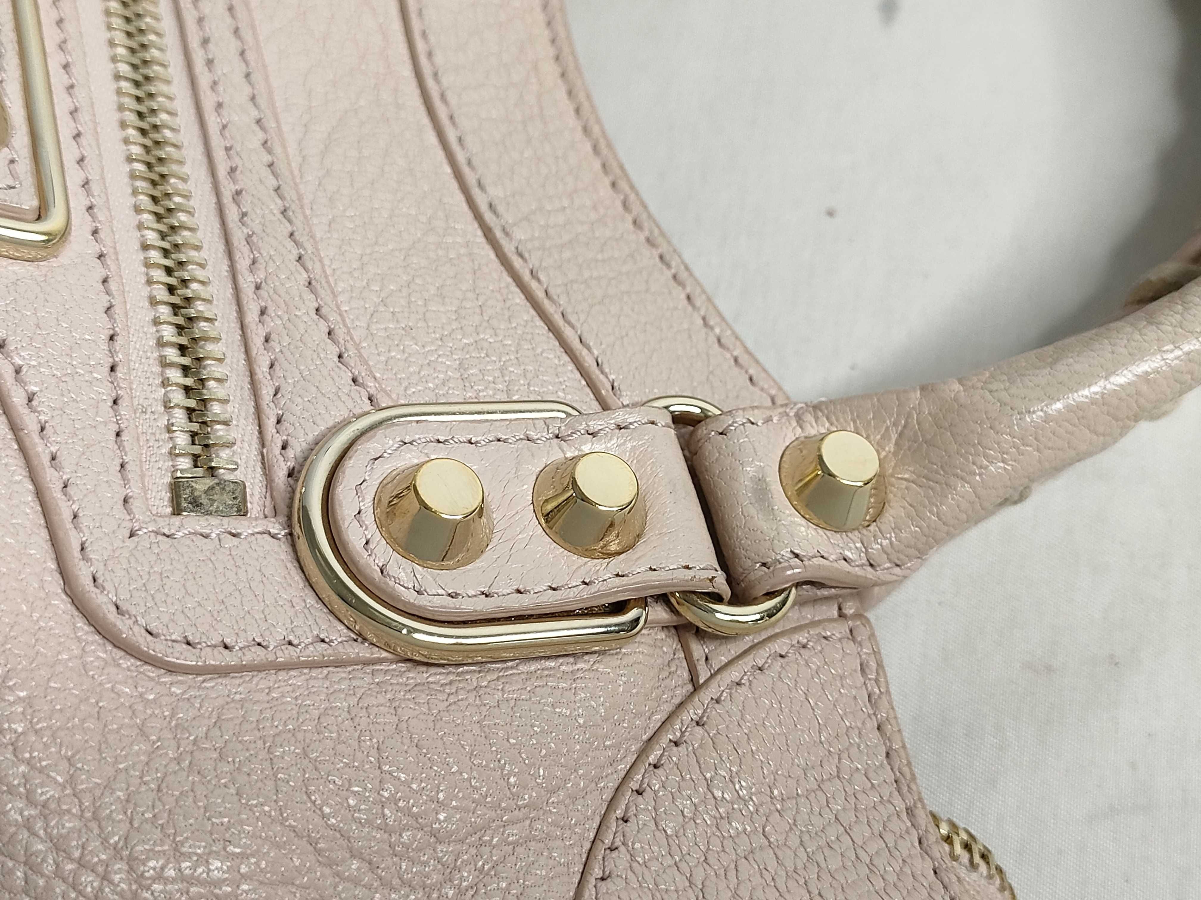 Classic Mini City Leather 2-Way Handbag, Pink, 300295 (Handbag) — view 5