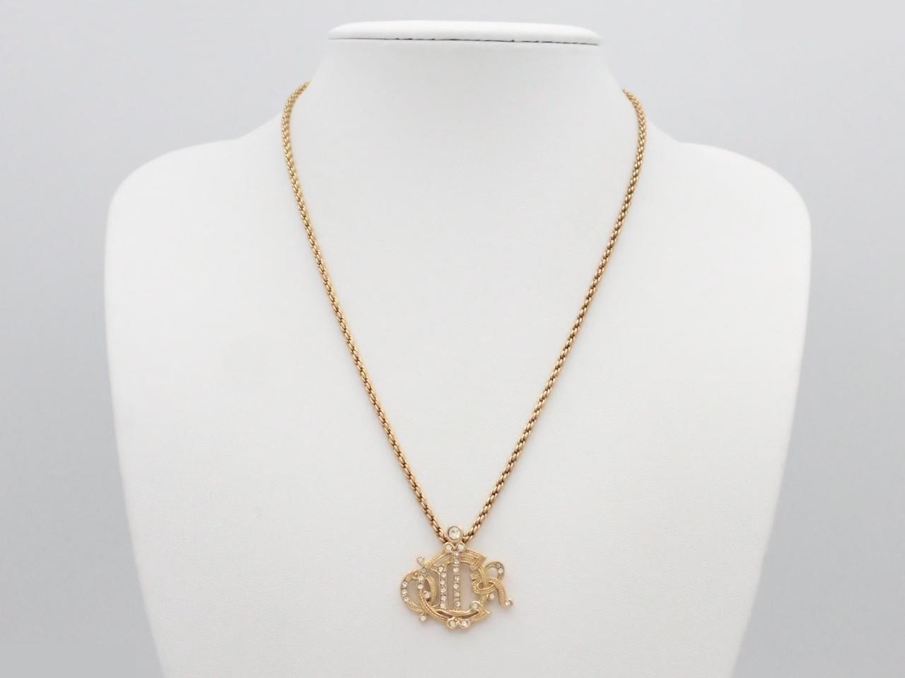 Logo, Precious Metal Necklace/Pendant, Chain approx. 44cm — view 3