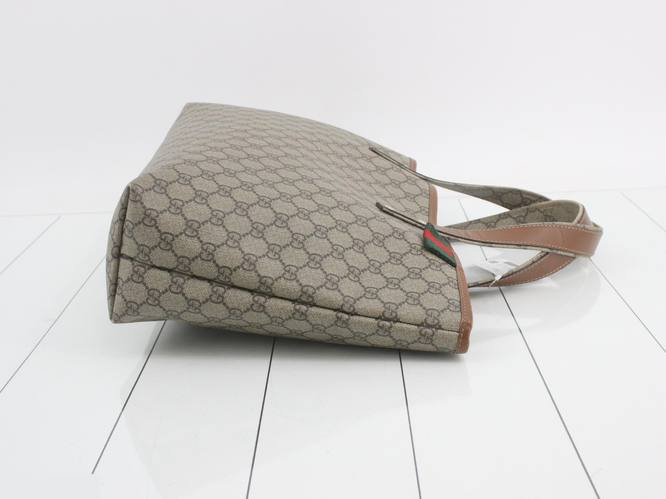 GG Supreme Tote Bag 211134 Beige — view 3