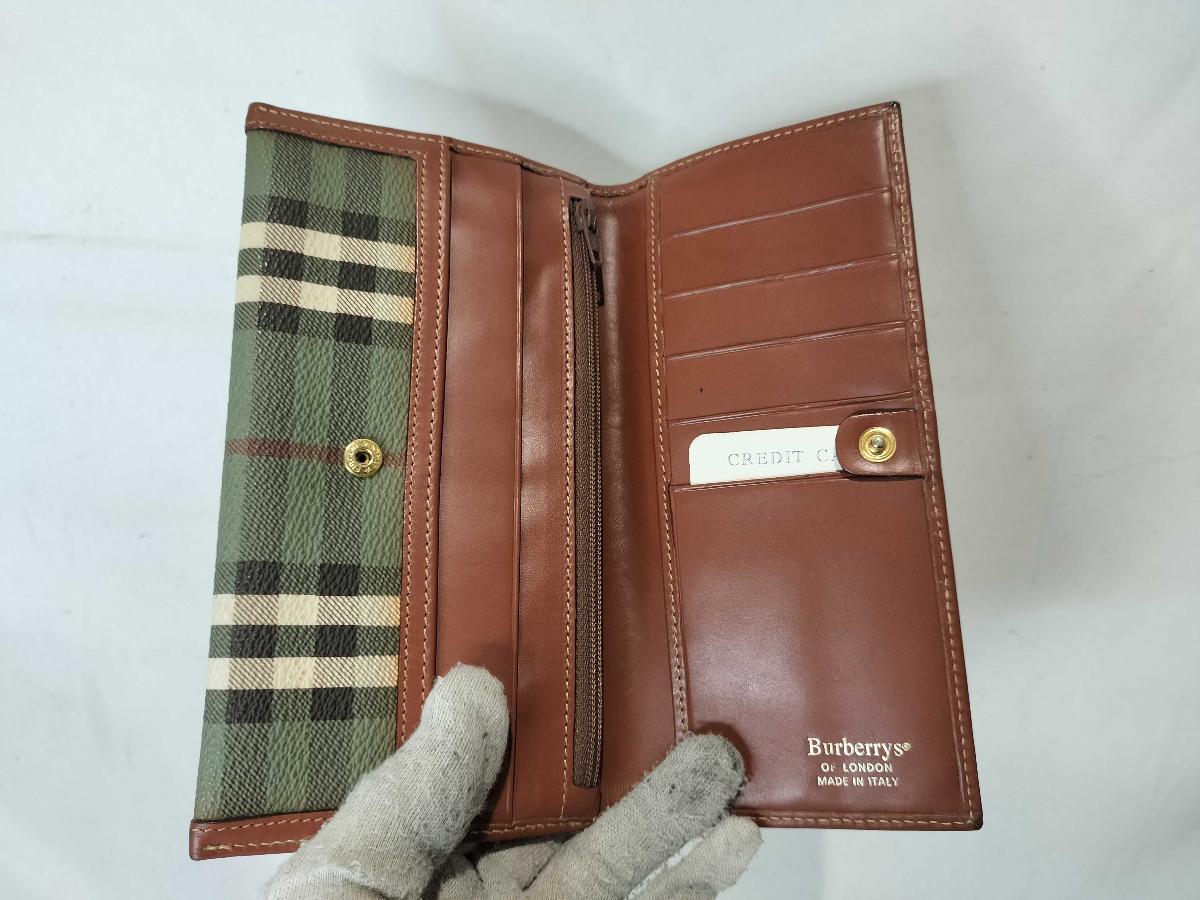long wallet, green. — view 7