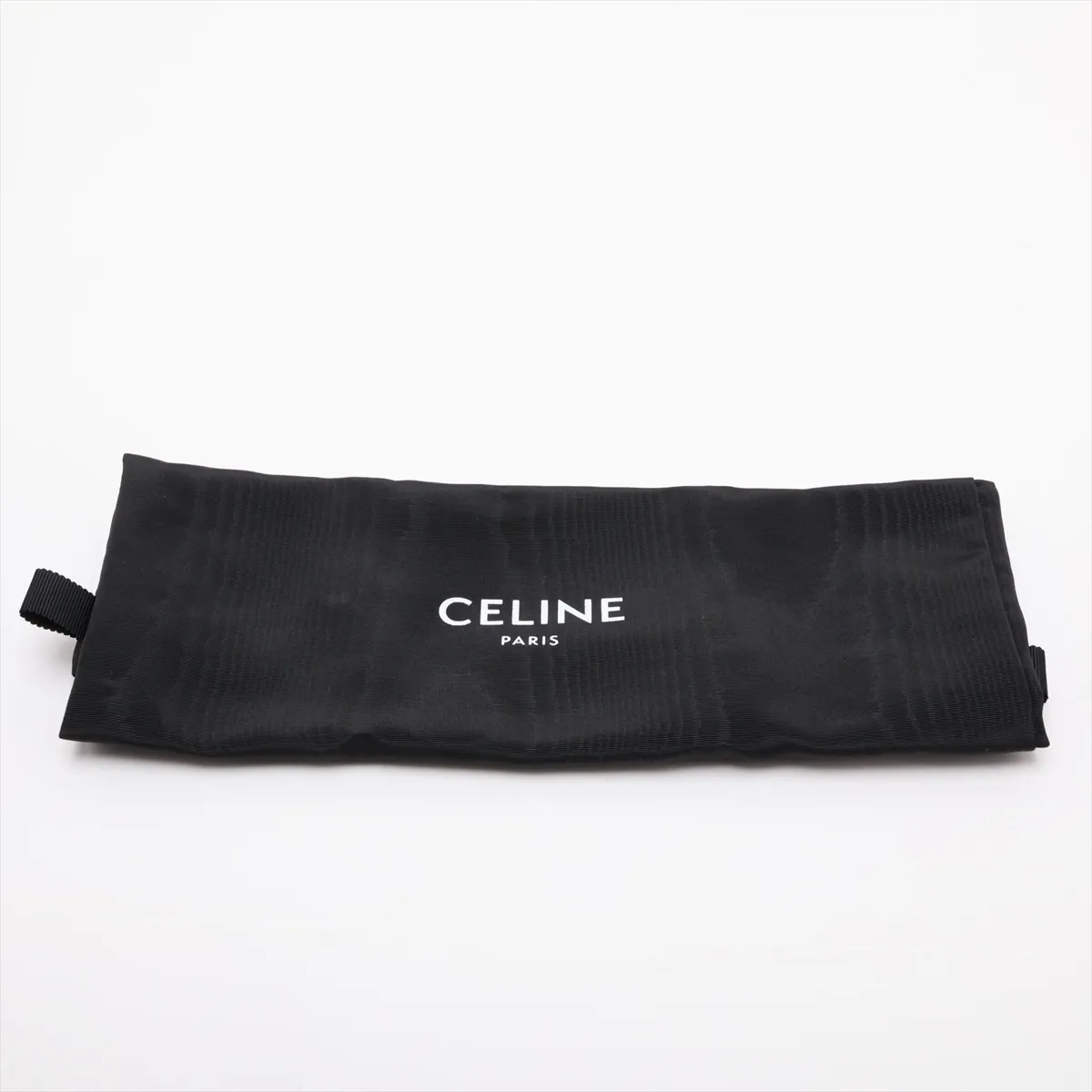 Teen Triomphe Leather Shoulder Bag, Black — view 12