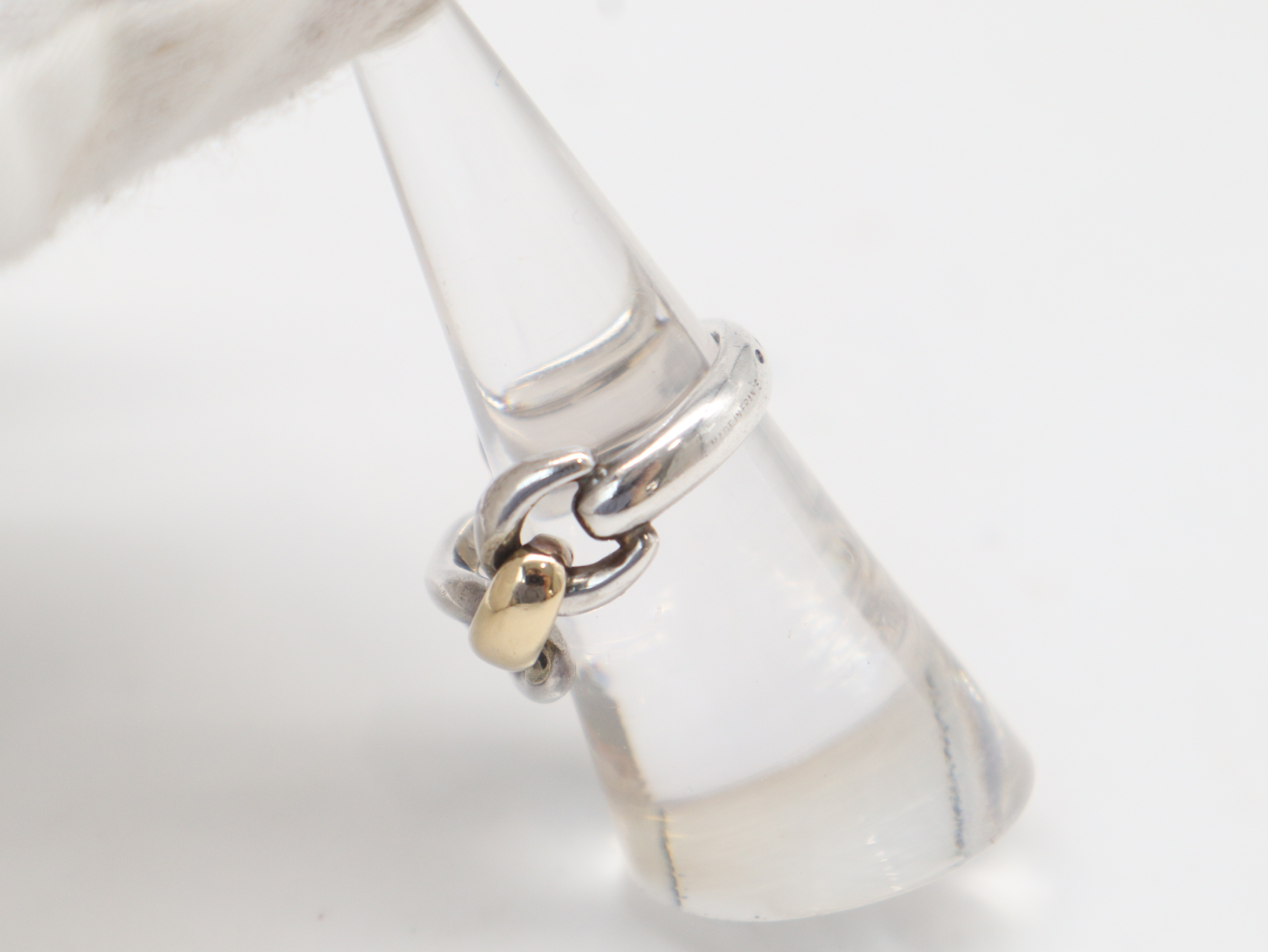 Chaine d'Ancre Ring (SS x YG) 8.06g — view 3
