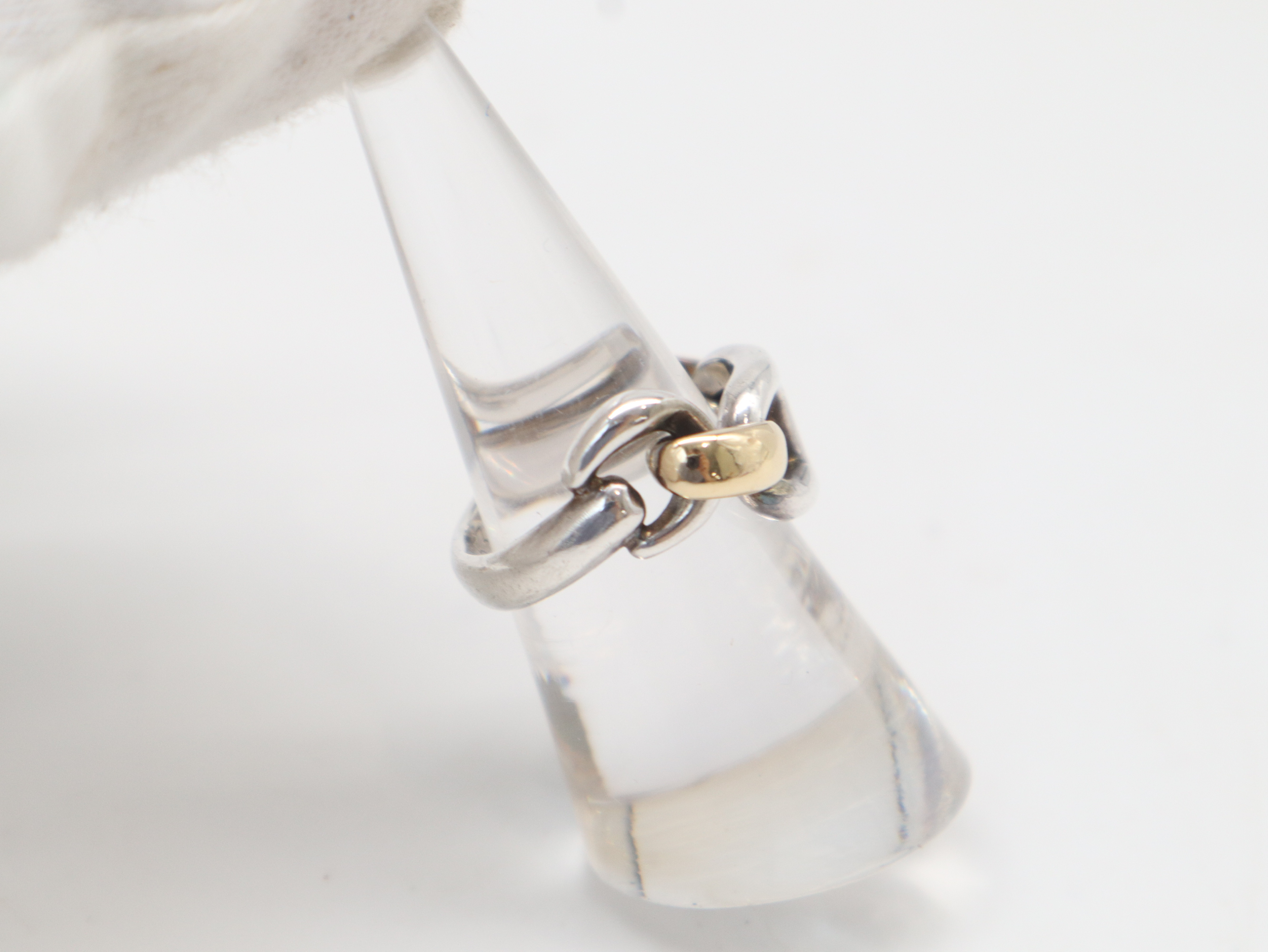 Chaine d'Ancre Ring (SS x YG) 8.06g — view 4