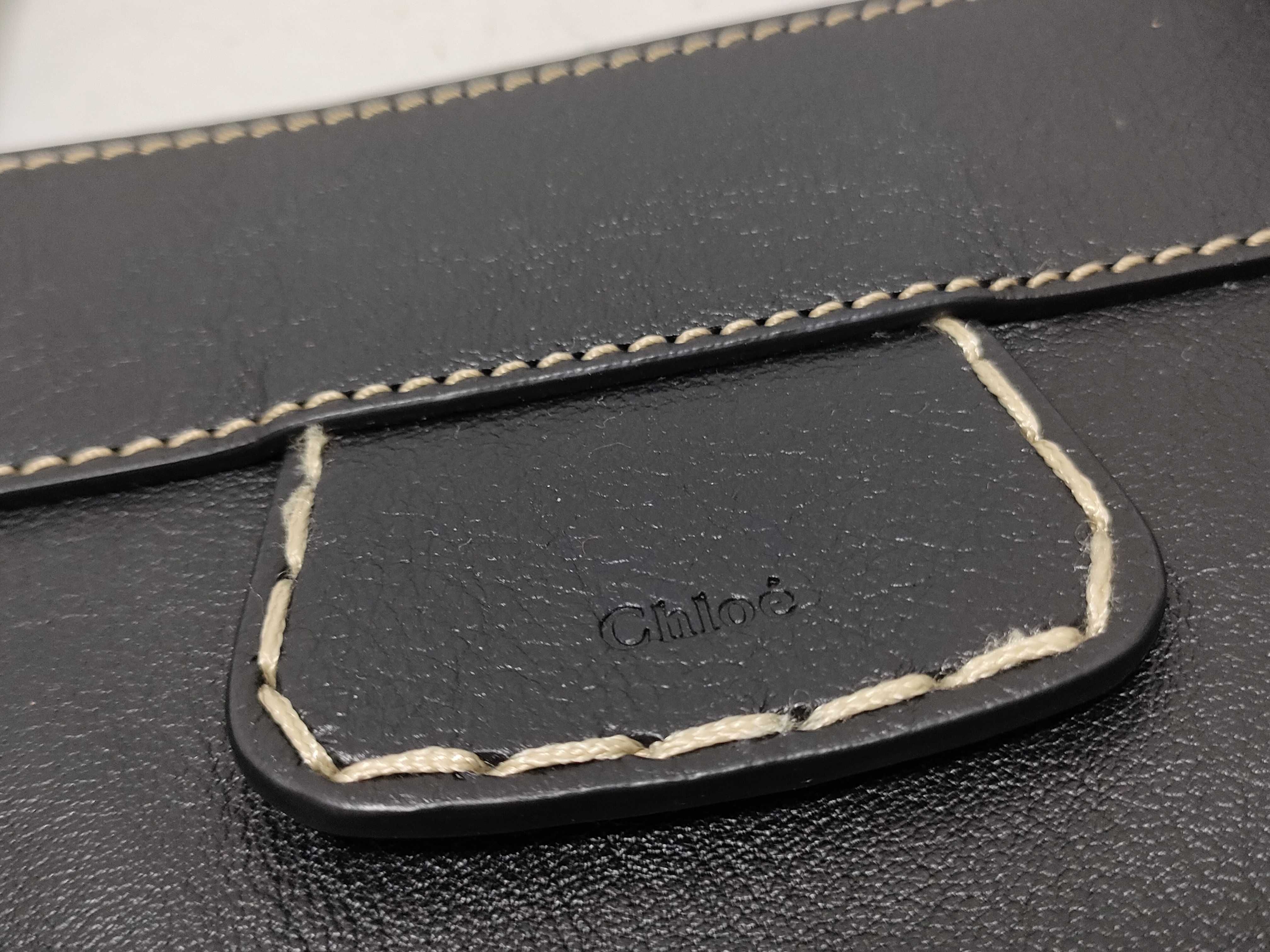 Edith Tote Bag, Leather, Black Tote Bag — view 12