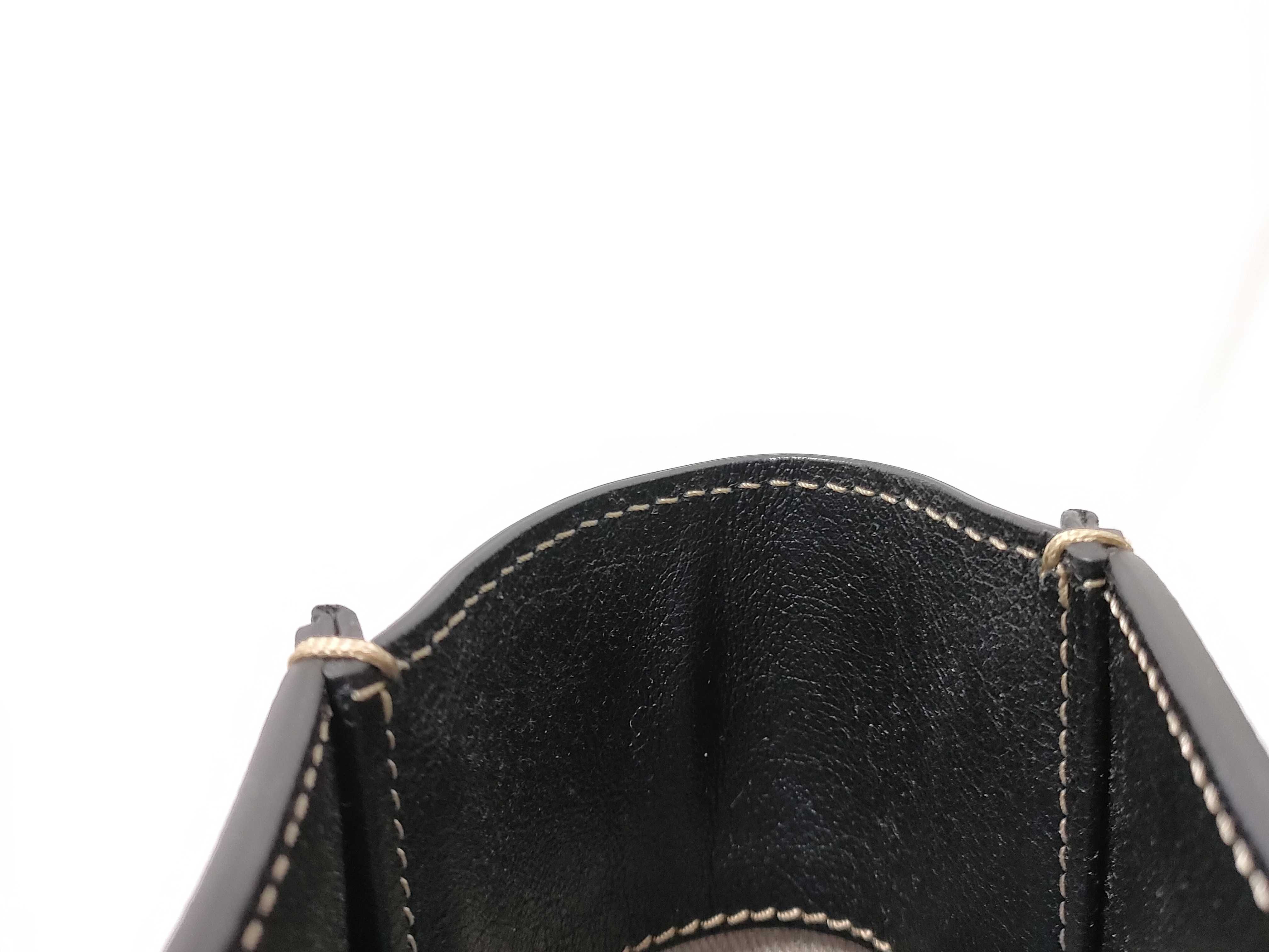 Edith Tote Bag, Leather, Black Tote Bag — view 8