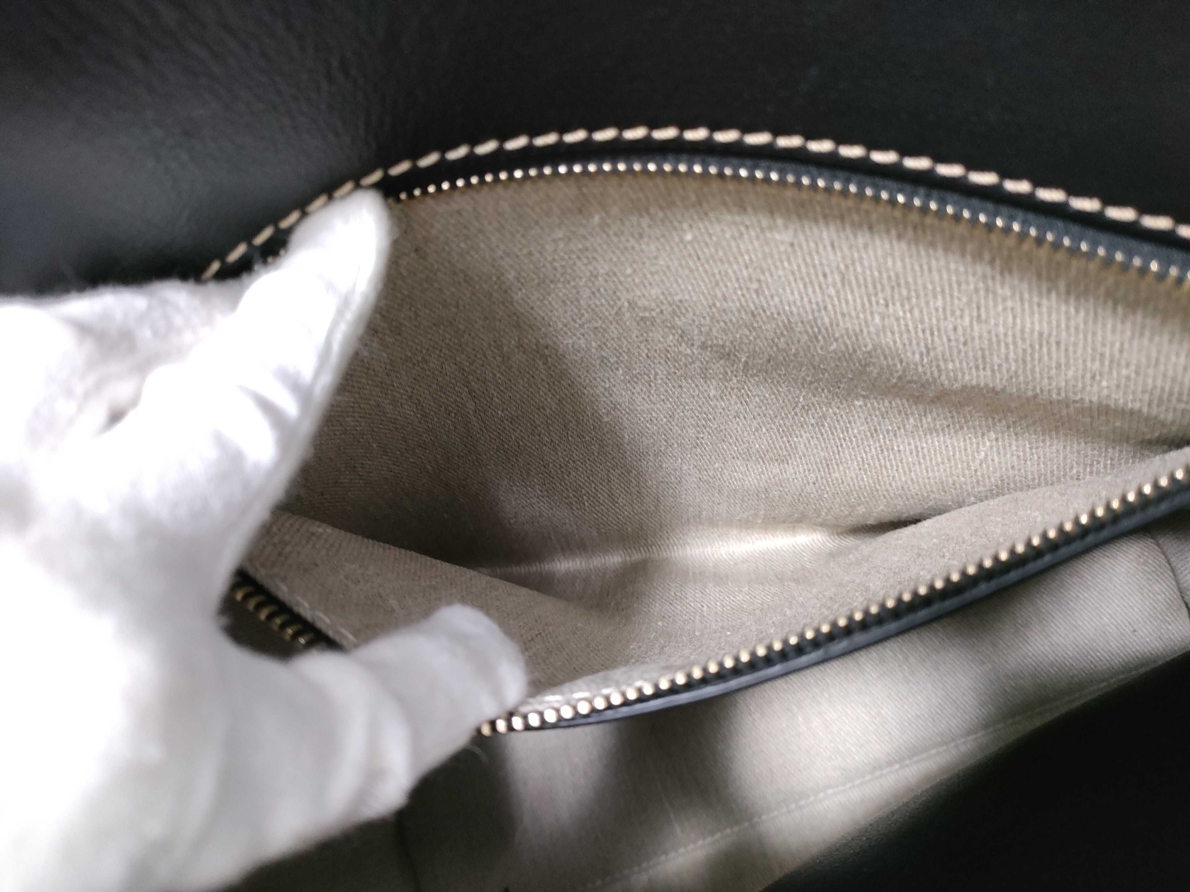 Edith Tote Bag, Leather, Black Tote Bag — view 10