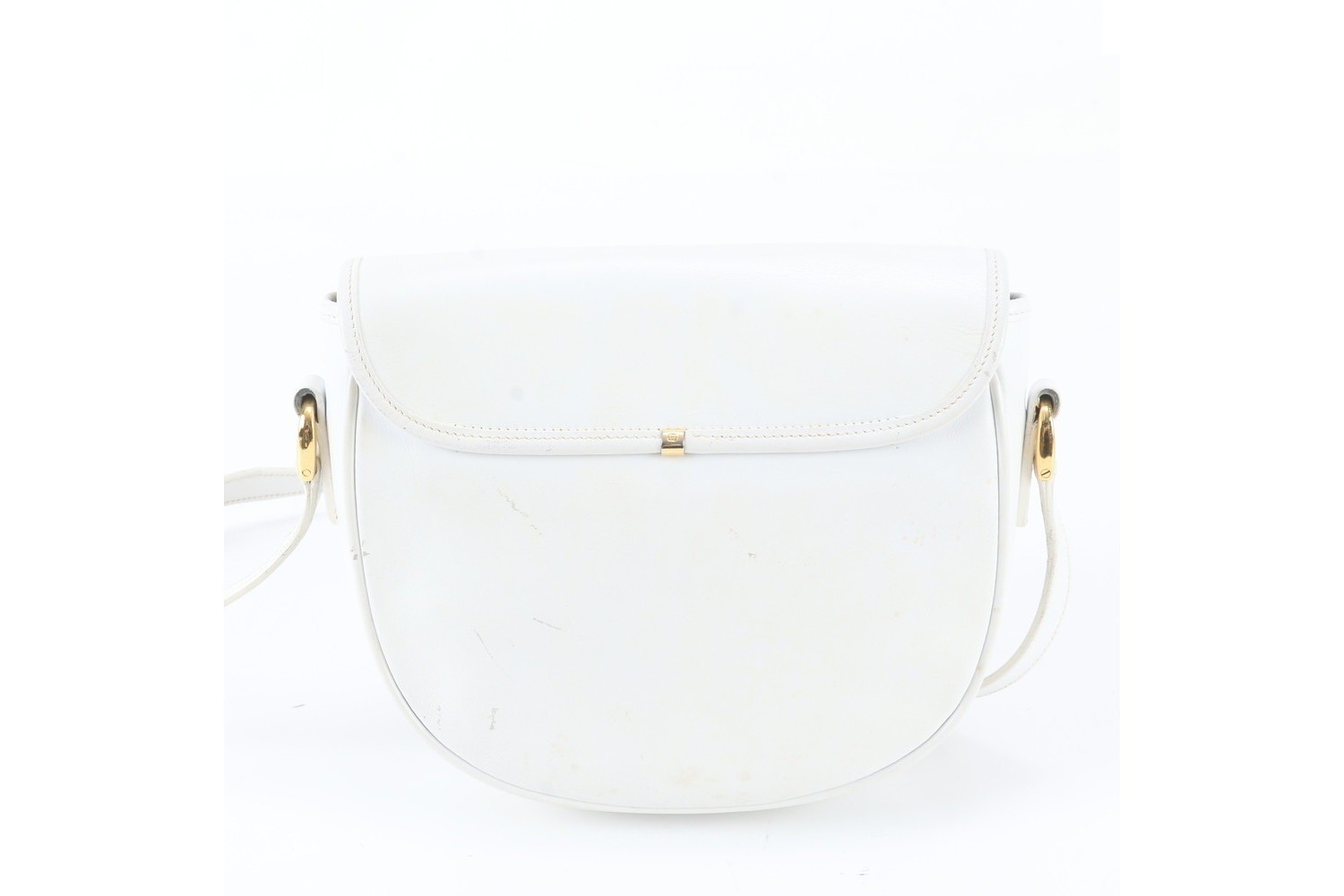 Vintage Gucci Leather Shoulder Bag (Crossbody) — view 3