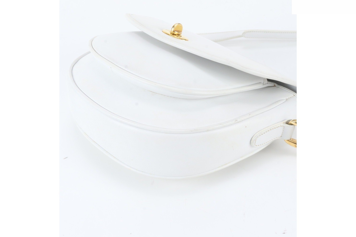 Vintage Gucci Leather Shoulder Bag (Crossbody) — view 4