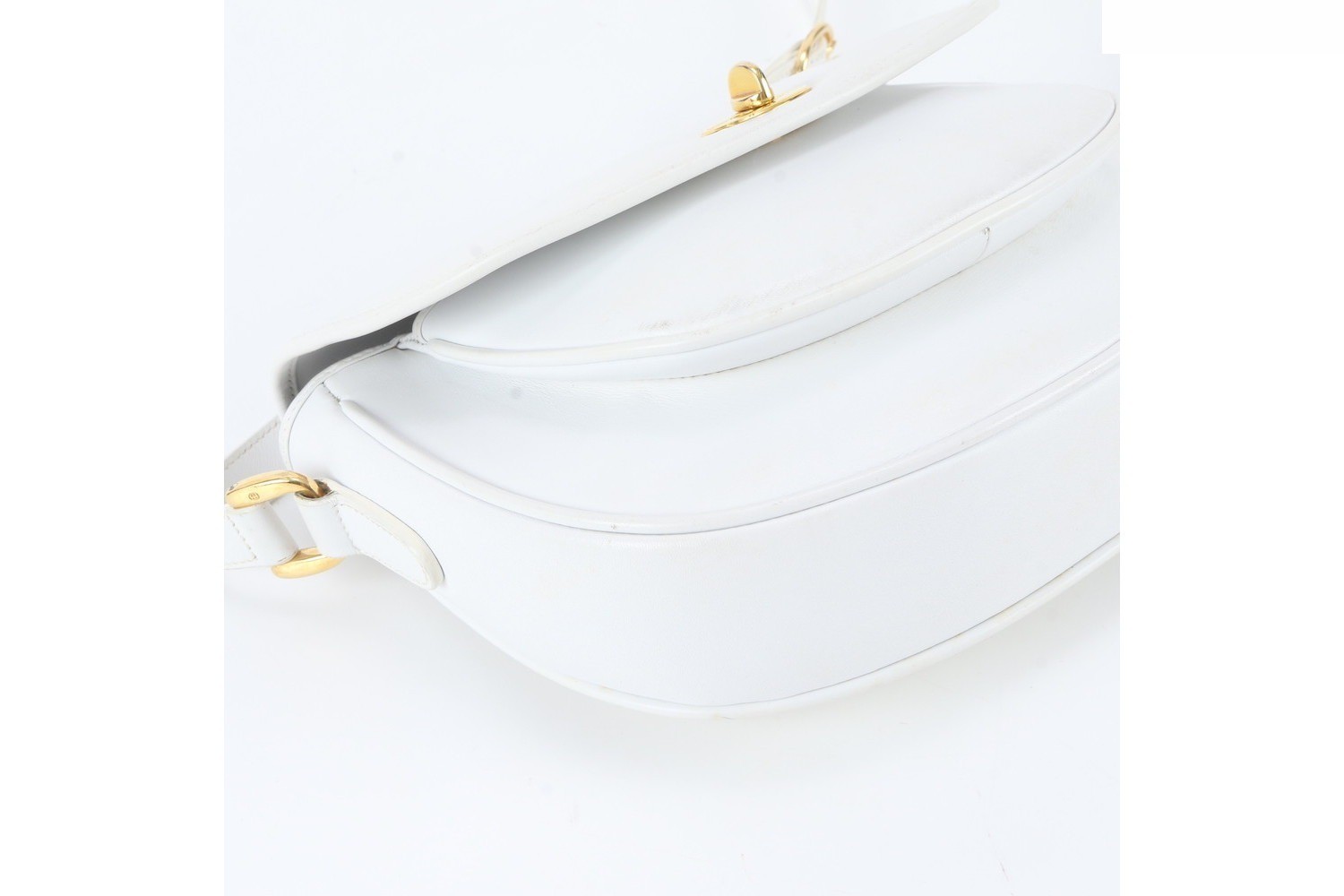 Vintage Gucci Leather Shoulder Bag (Crossbody) — view 5