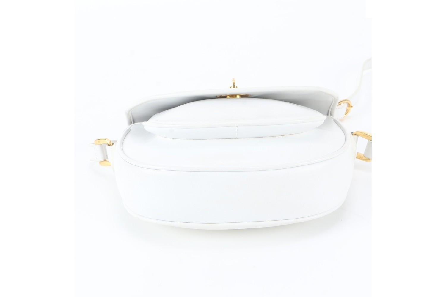 Vintage Gucci Leather Shoulder Bag (Crossbody) — view 6