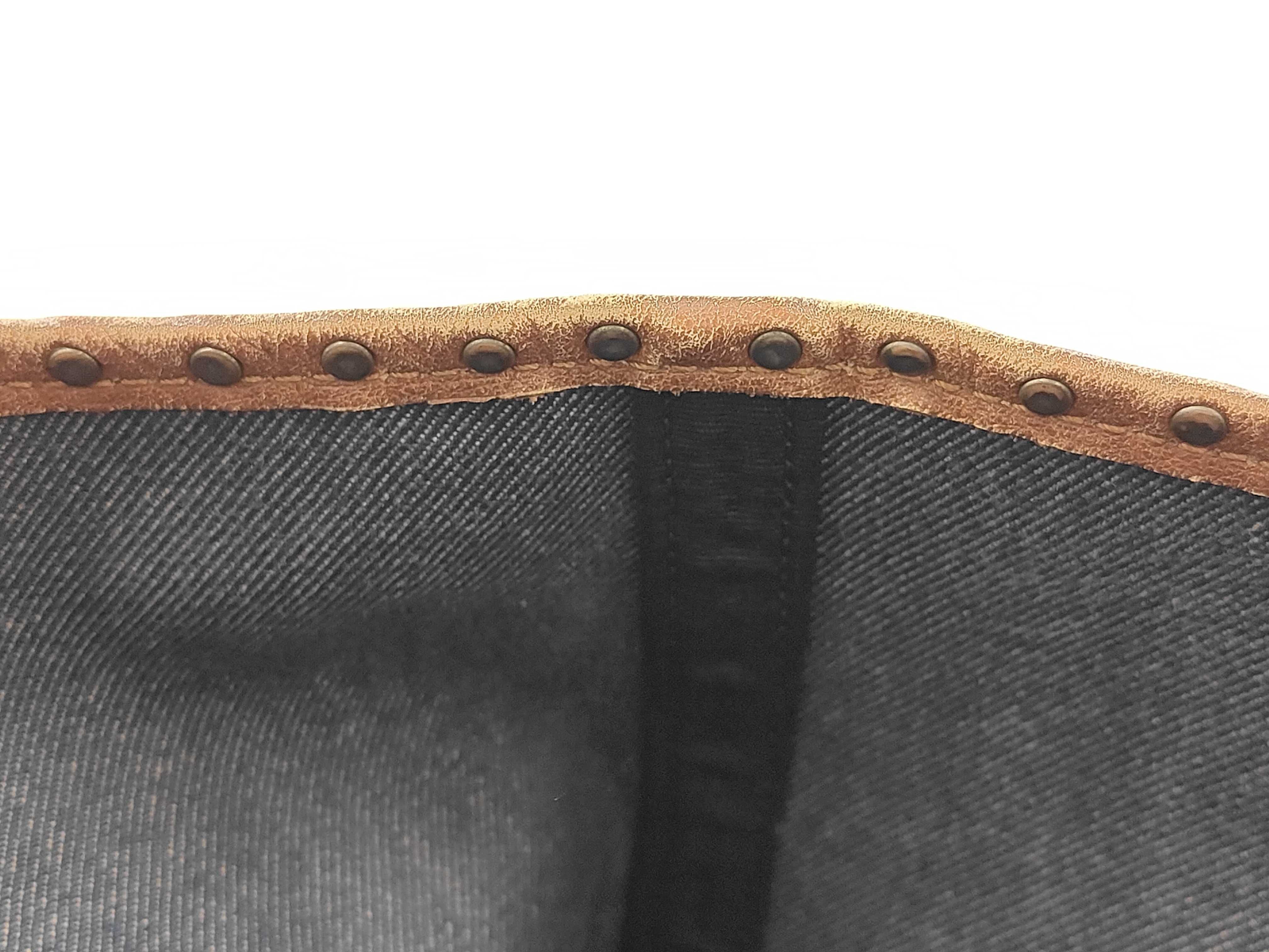 Triomphe Denim Tote Bag — view 7