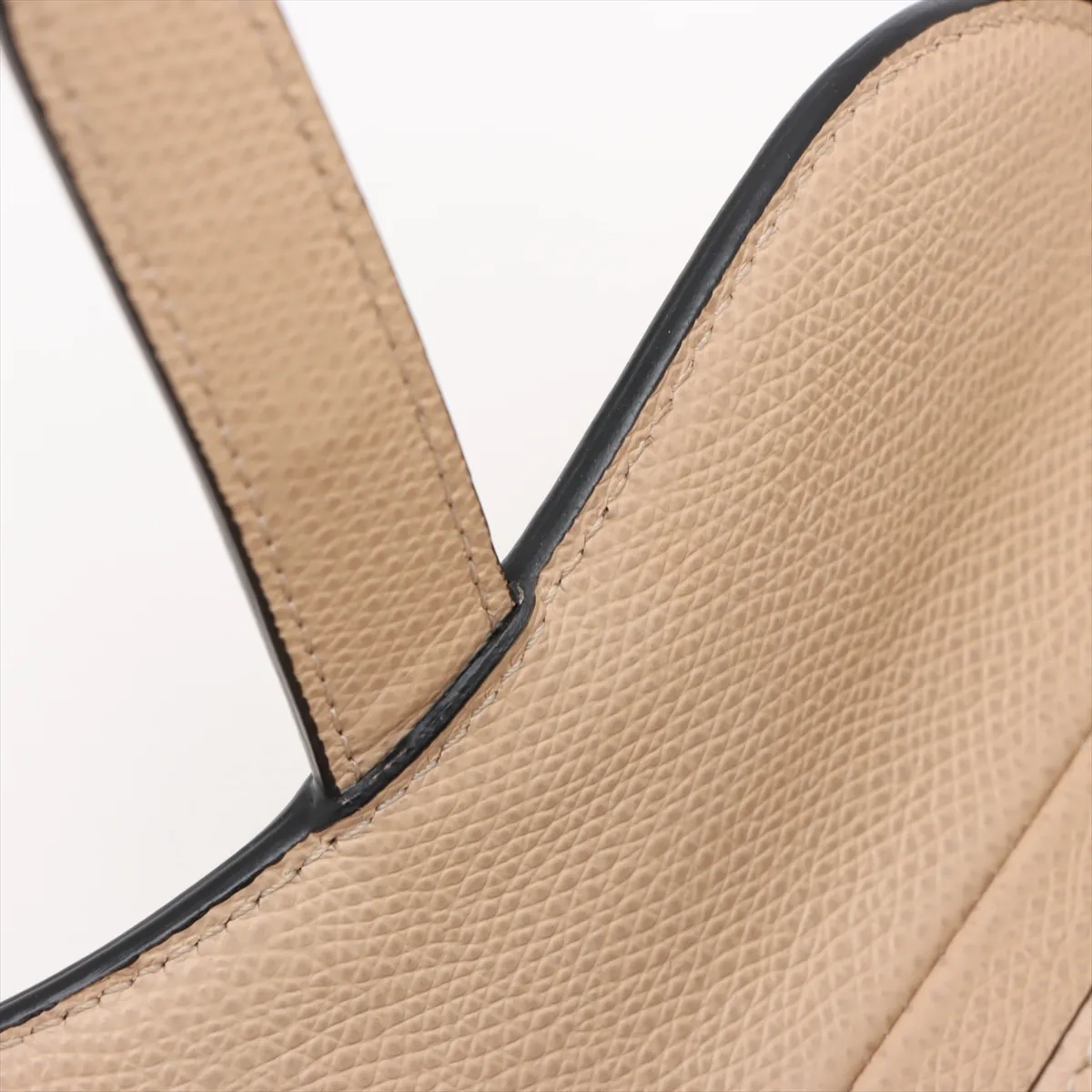 Saddlebag Leather Handbag Beige — view 10