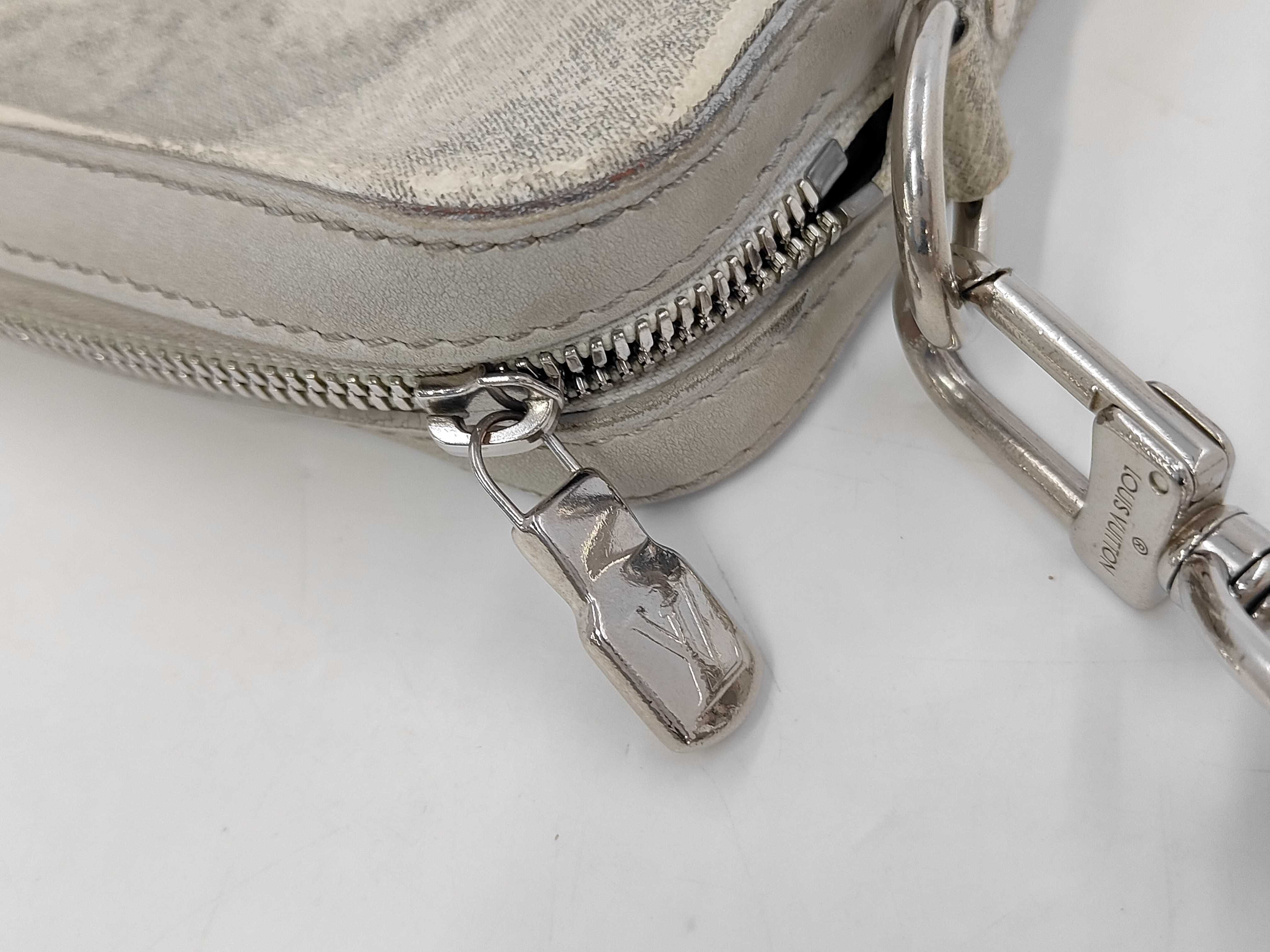 Damier Salt Trio Messenger Bag N50068 Gray (RFID detected) — view 8