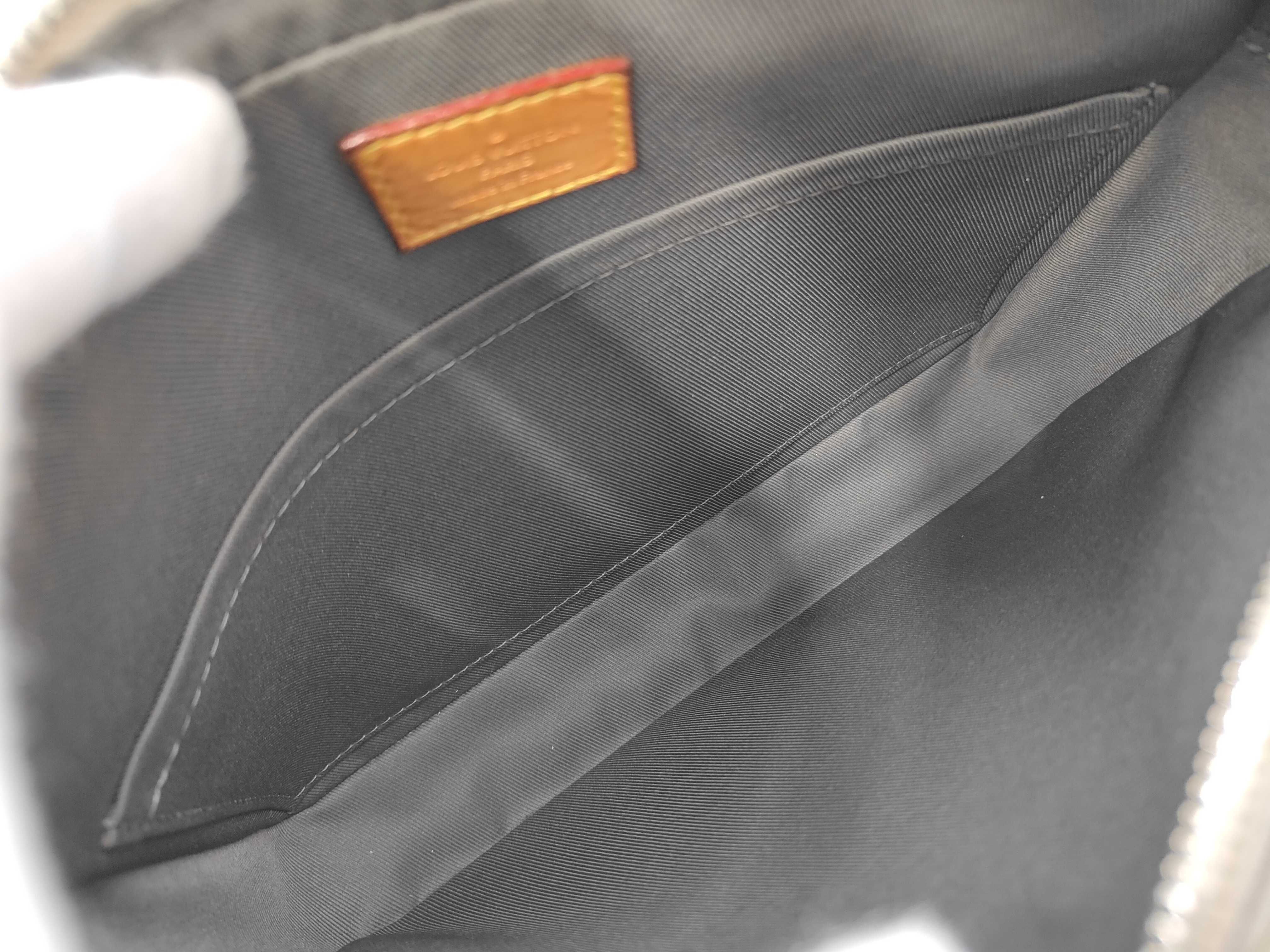 Damier Salt Trio Messenger Bag N50068 Gray (RFID detected) — view 9