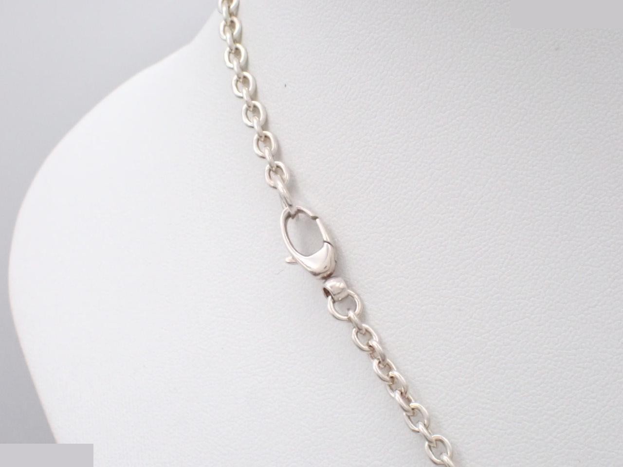 SV925 Interlocking Necklace, 25.2g, Chain approx. 50cm — view 2