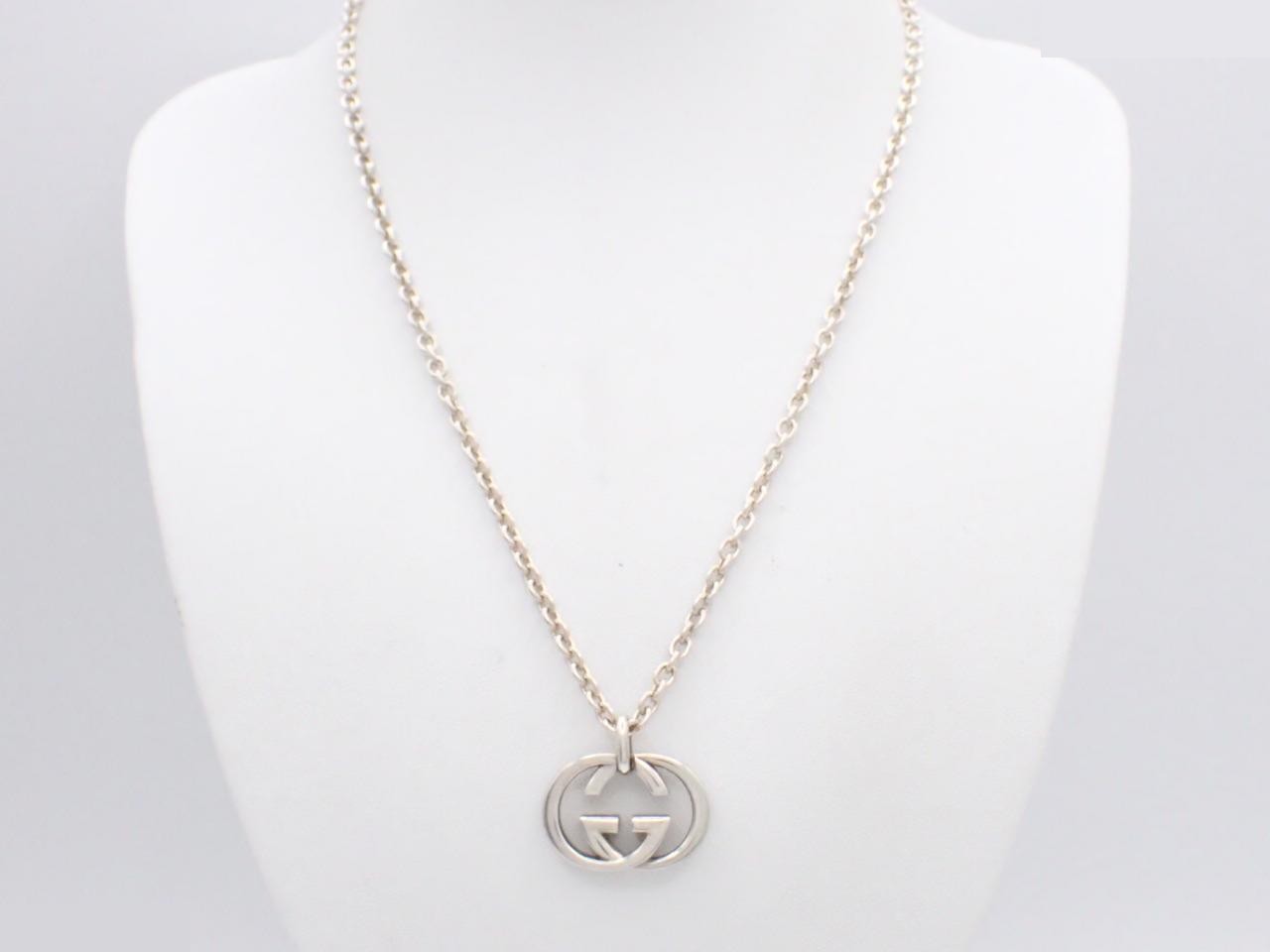 SV925 Interlocking Necklace, 25.2g, Chain approx. 50cm — view 3