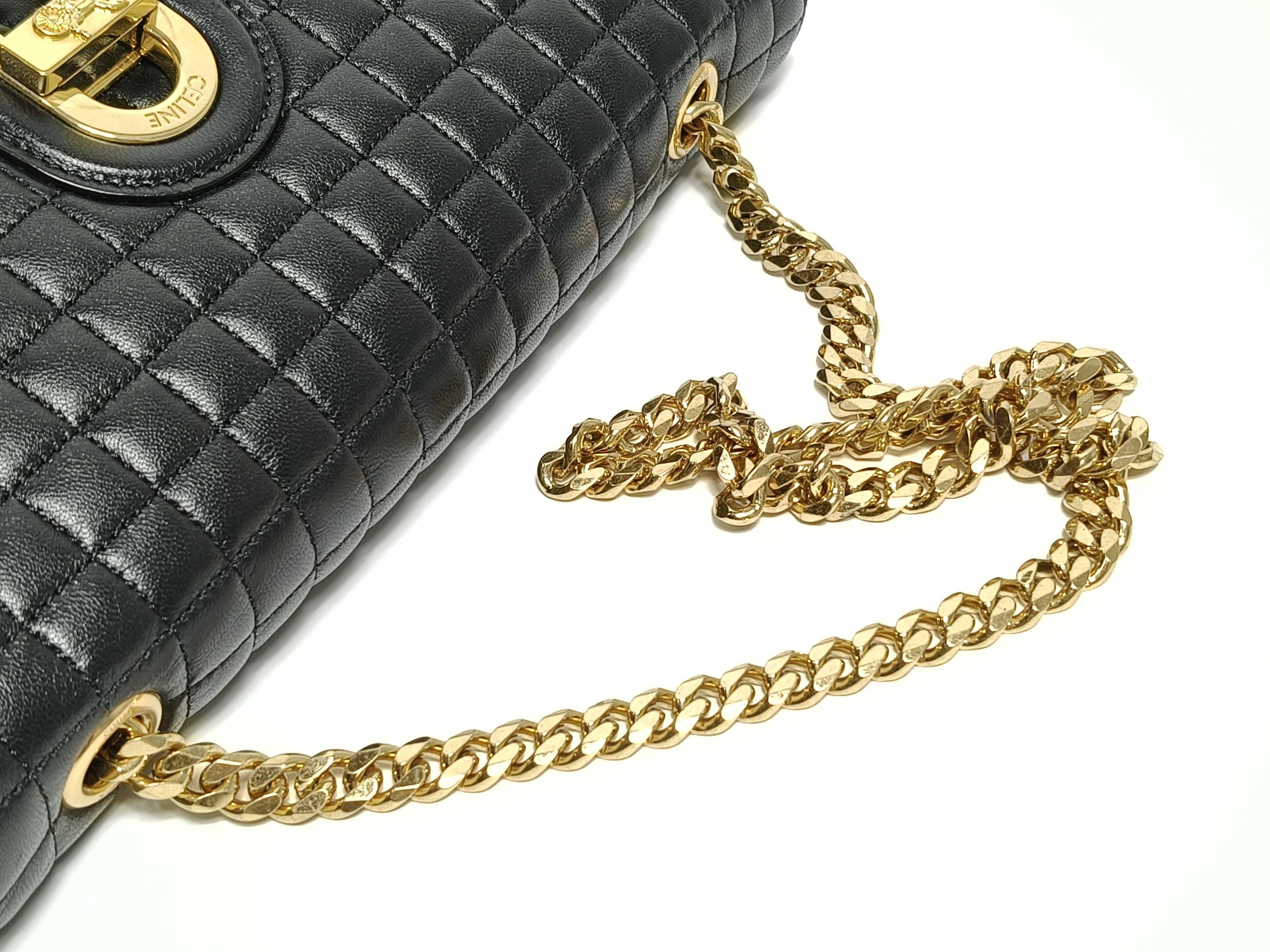 Black Sulky Chain Shoulder Bag — view 3