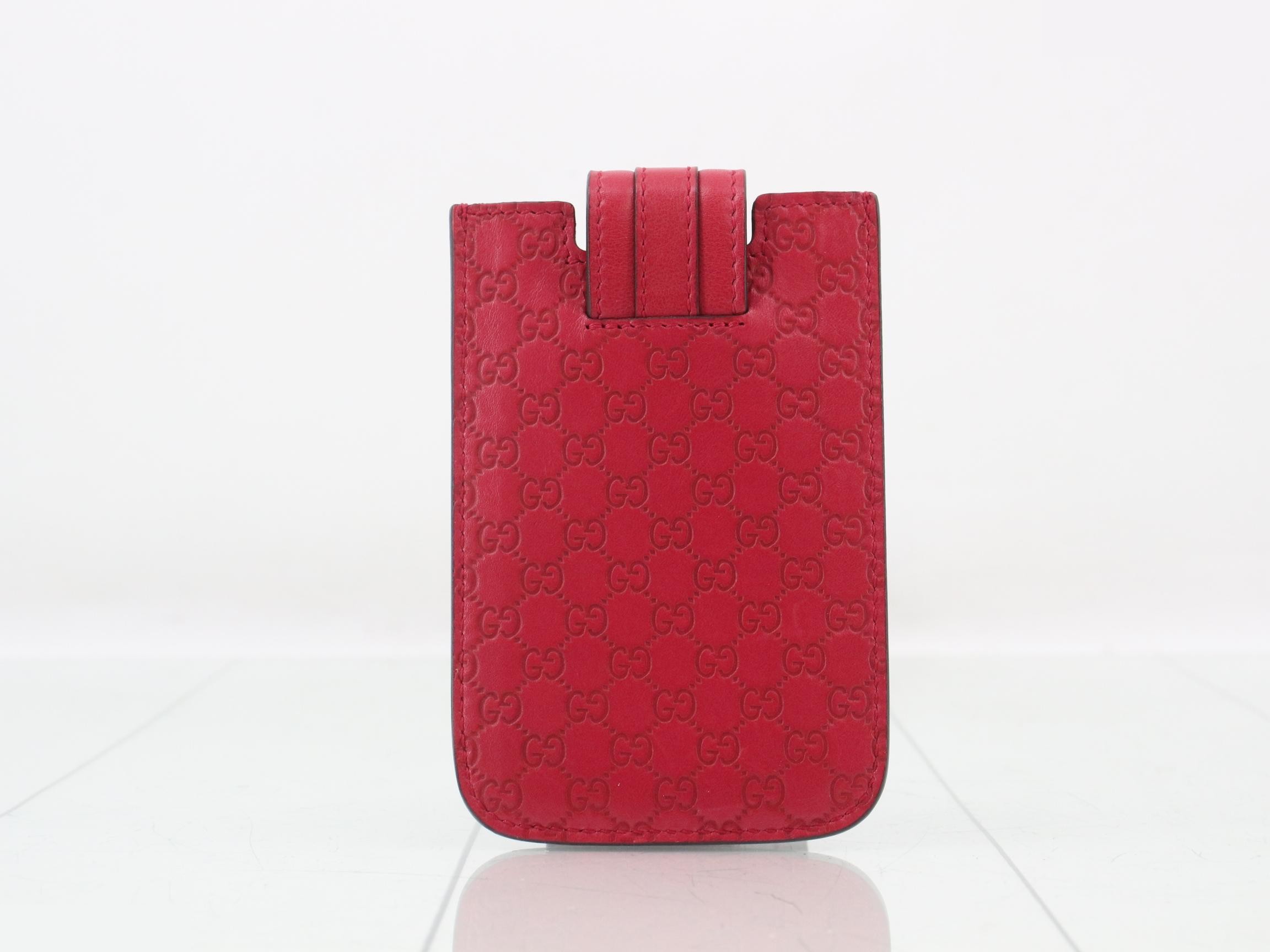 Micro GG (bag), notebook cover, card case, etc. - Pink — view 2
