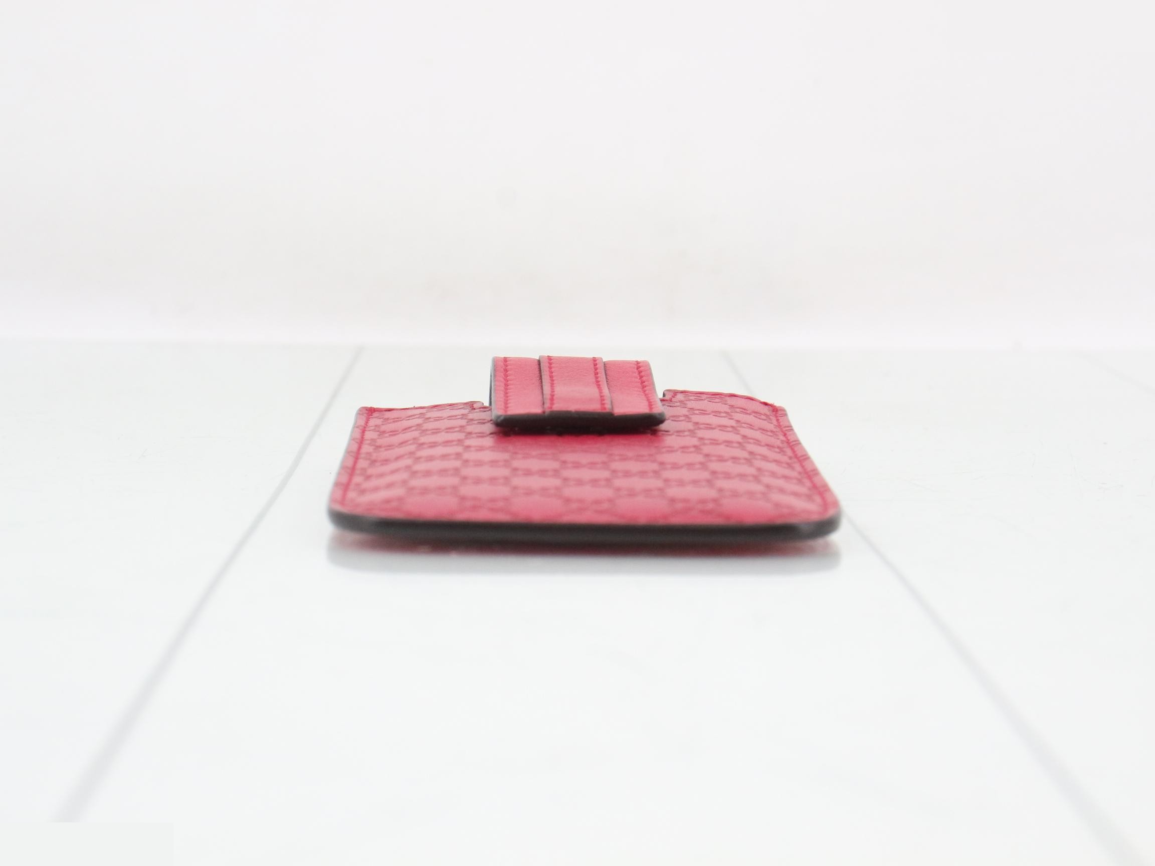 Micro GG (bag), notebook cover, card case, etc. - Pink — view 3