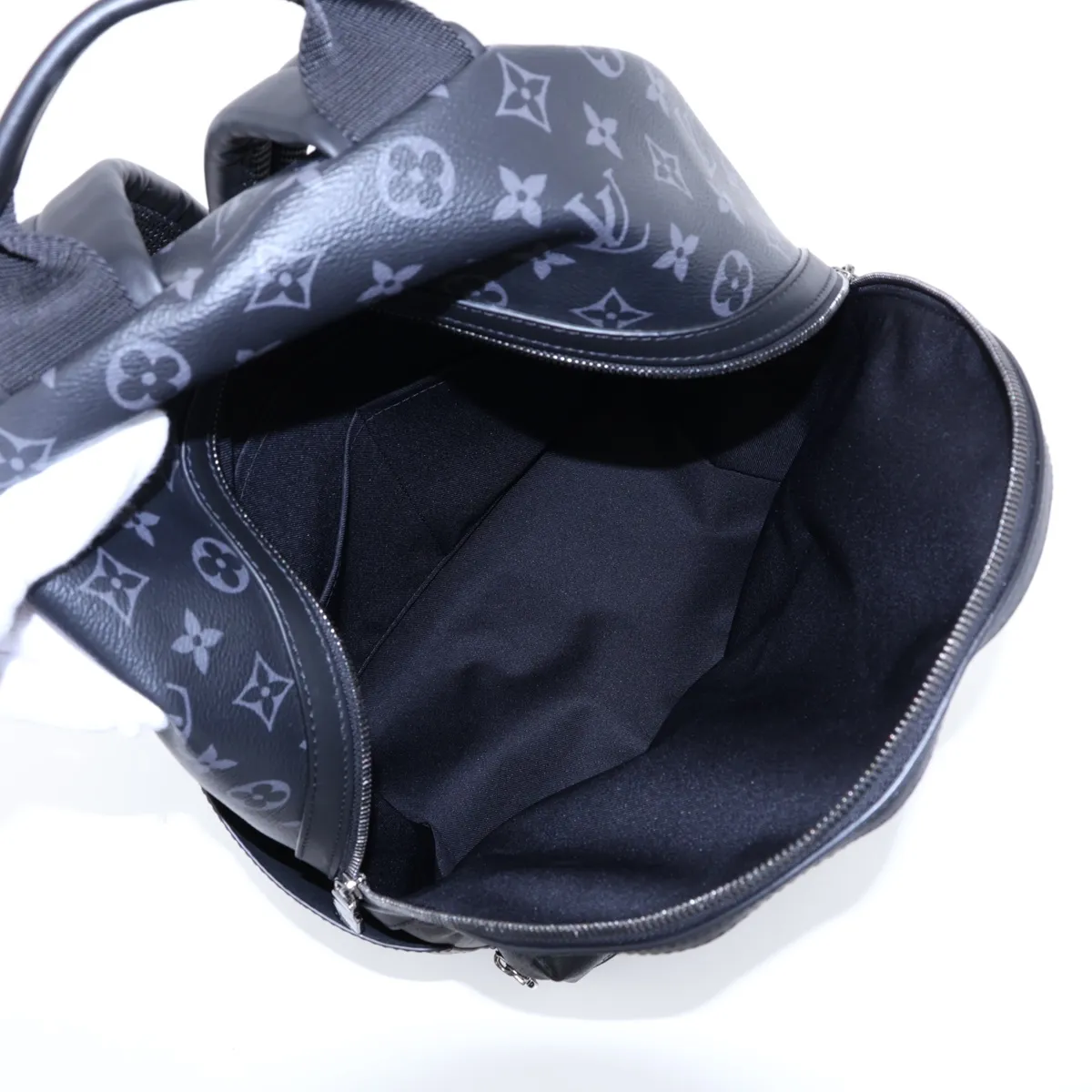 Monogram Eclipse Discovery Backpack PM M22558 Black (RFID detected) — view 7