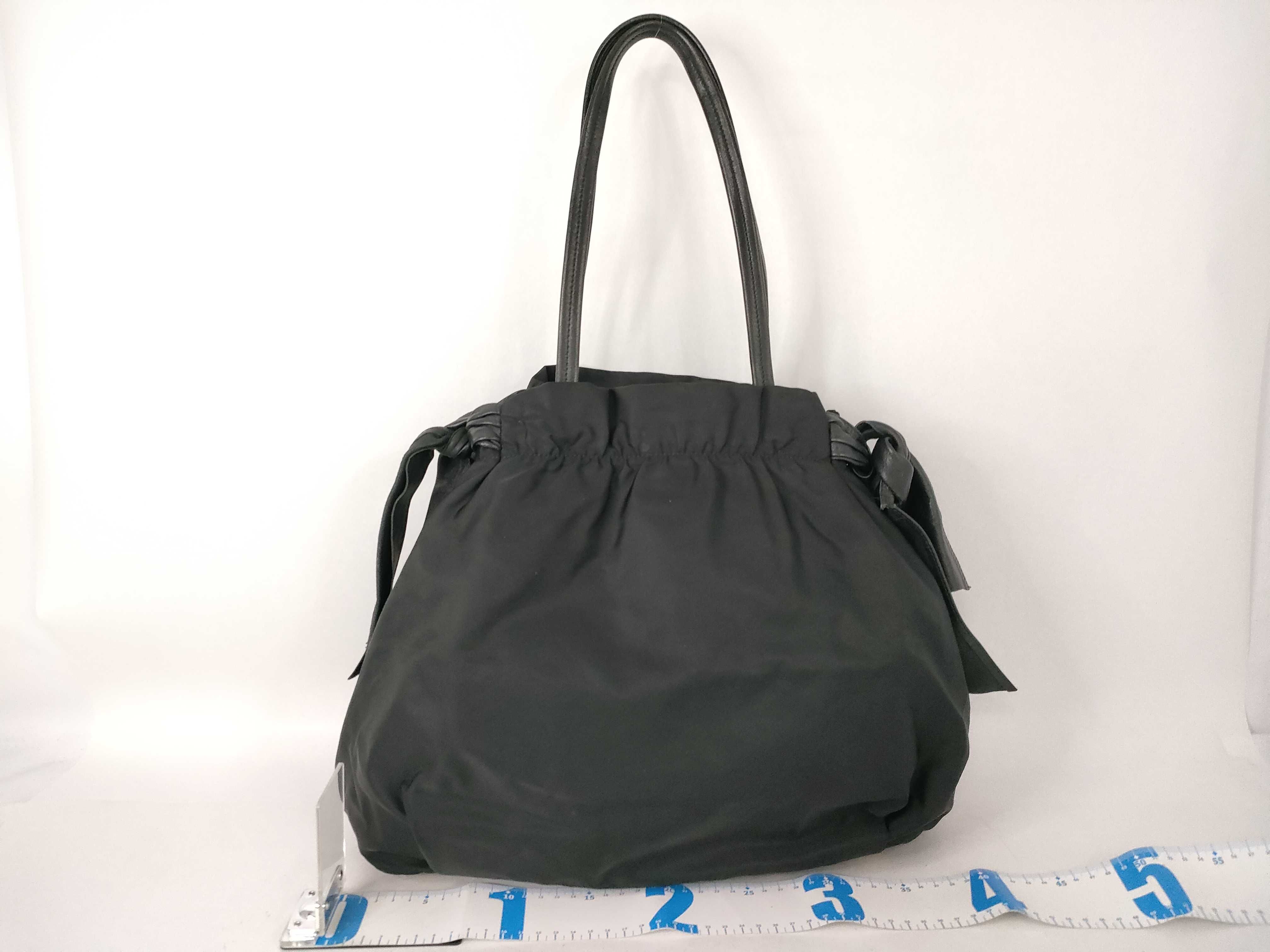 tote bag, logo jacquard, ribbon, nylon. — view 2