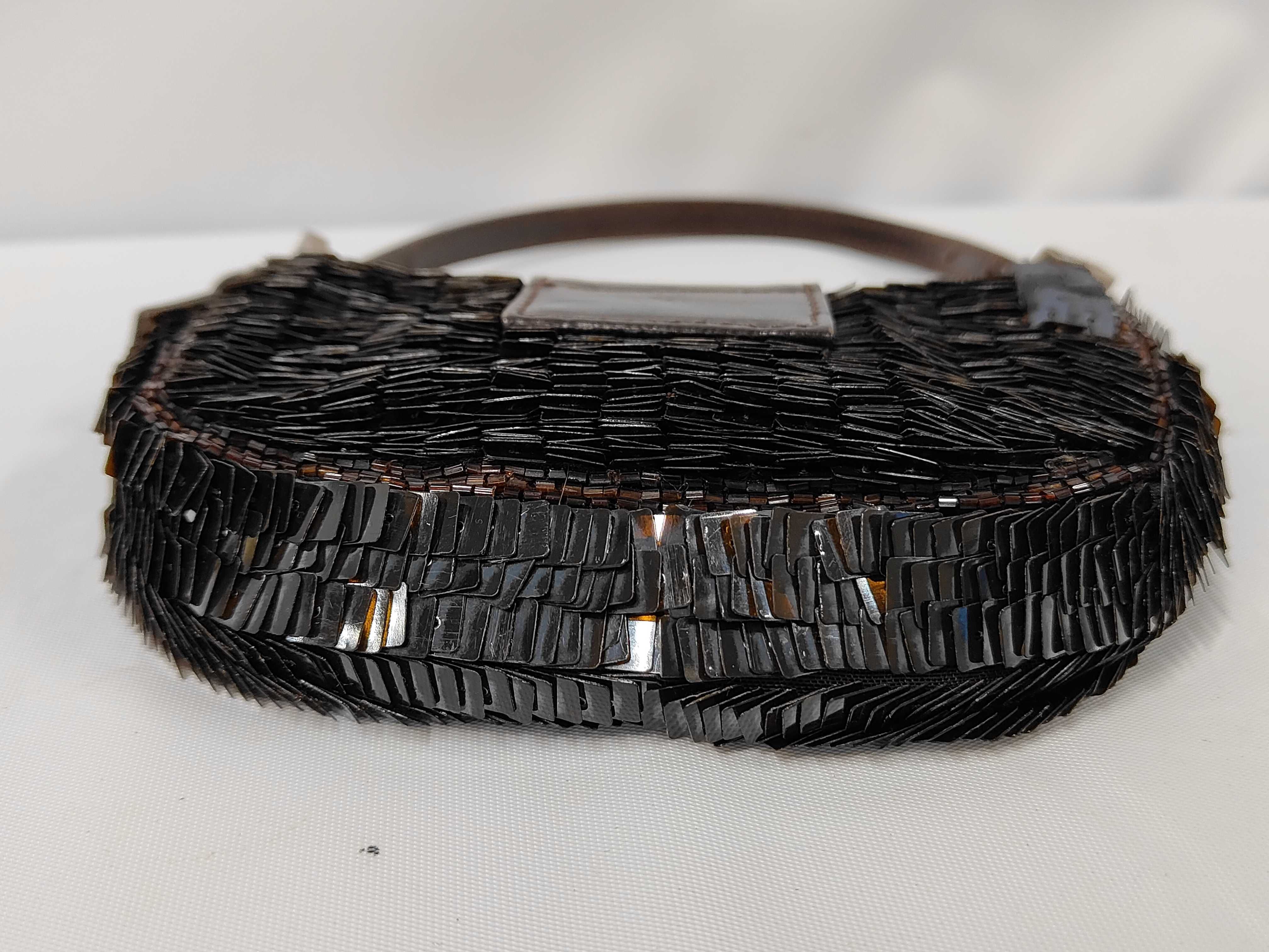 Mamma Baguette Handbag, Beaded Handbag — view 4