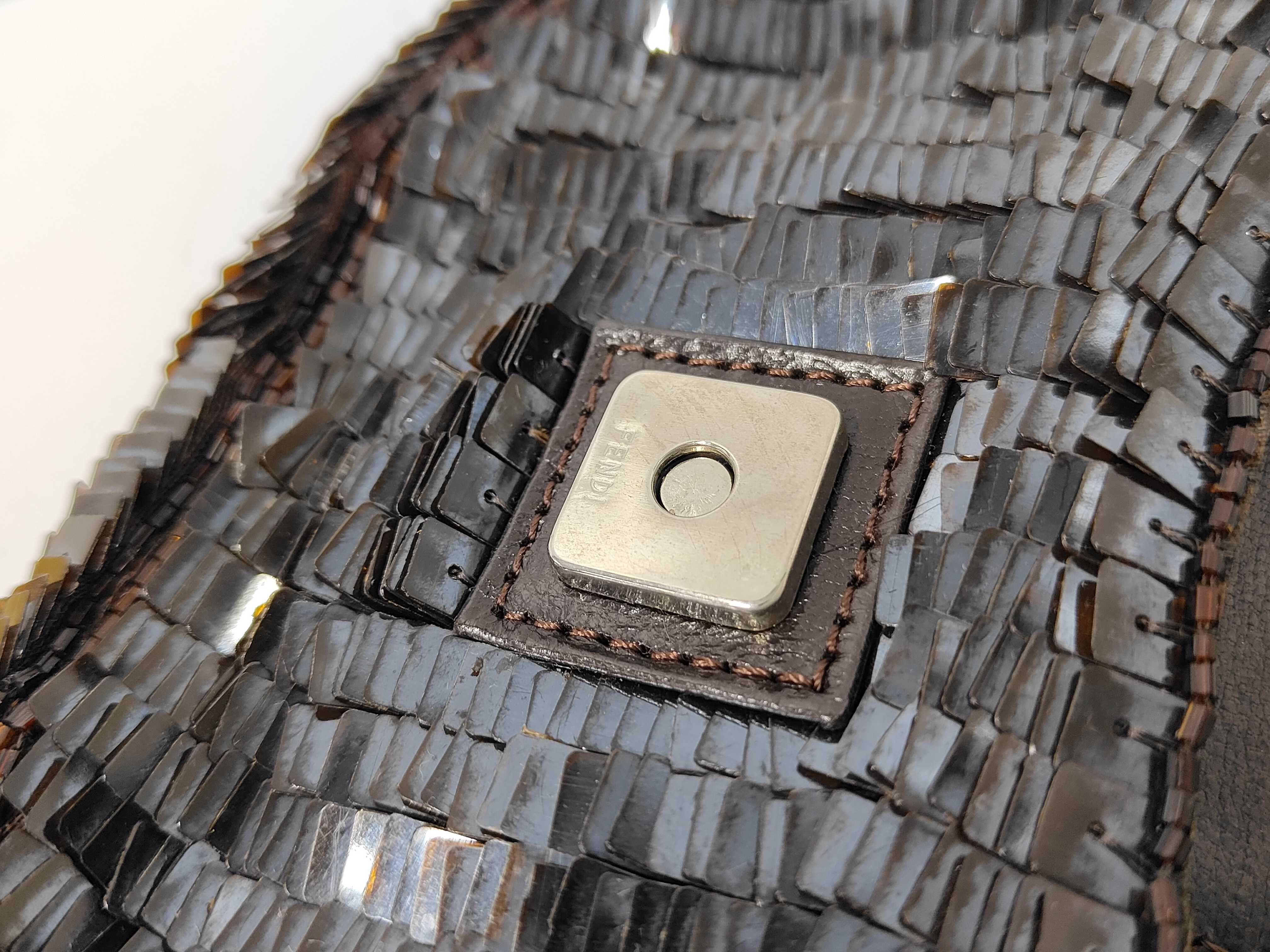 Mamma Baguette Handbag, Beaded Handbag — view 7