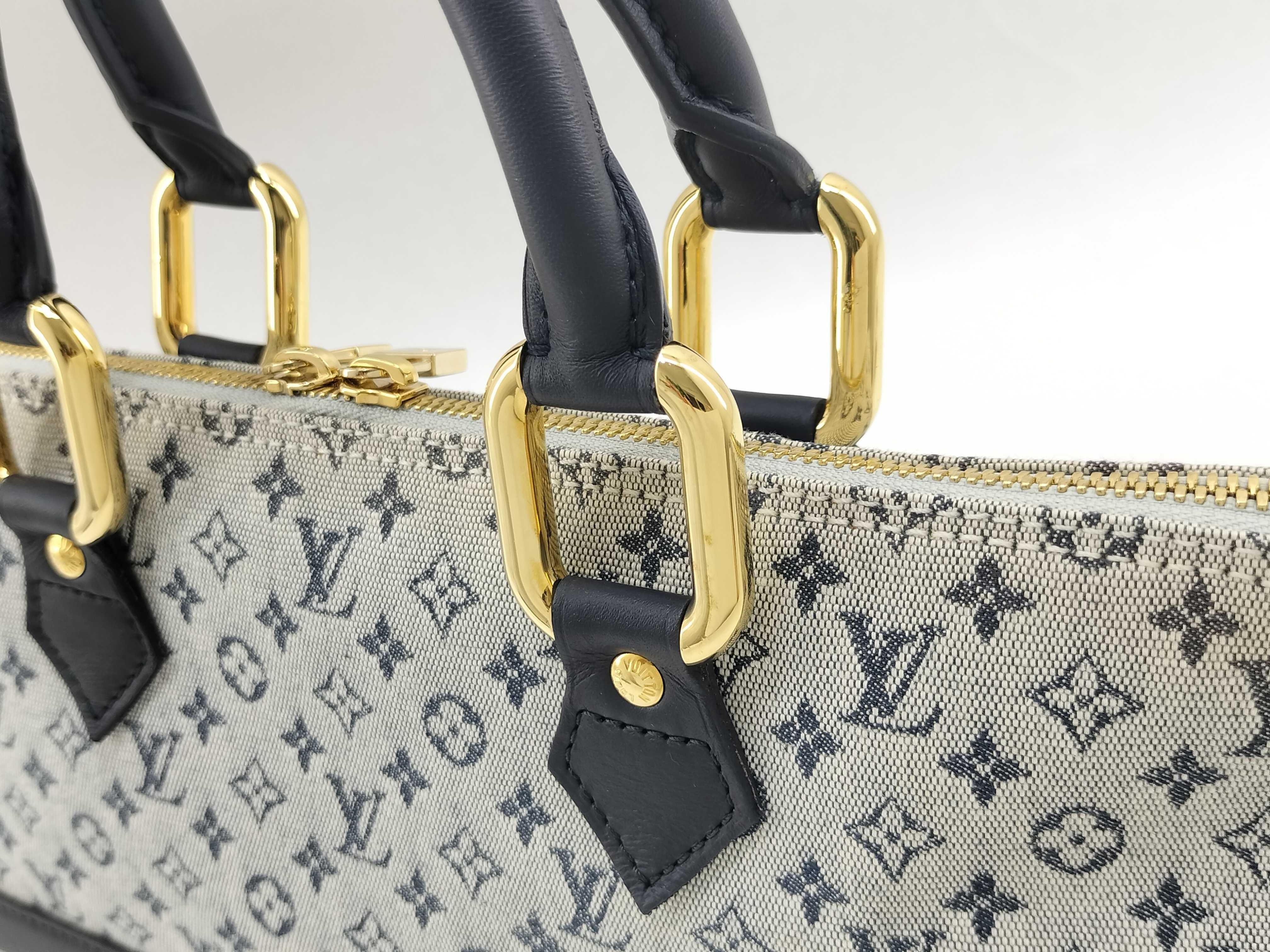 Monogram Mini Vuitton Alma Long Handbag — view 3