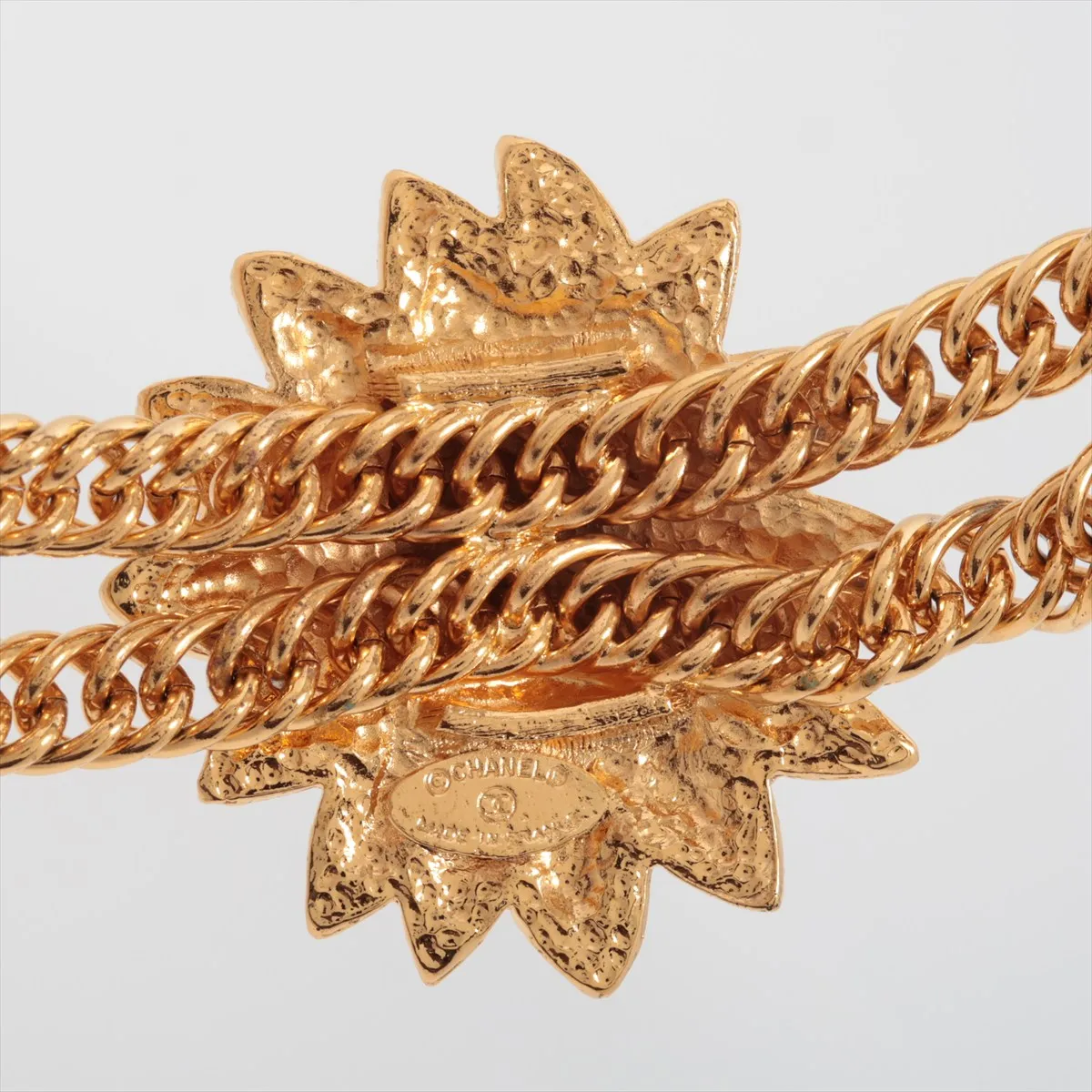 necklace, GP gold, — view 3