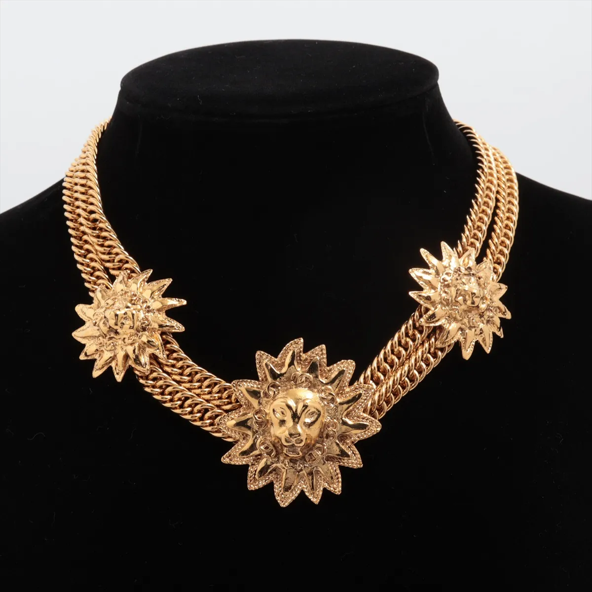 necklace, GP gold, — view 6