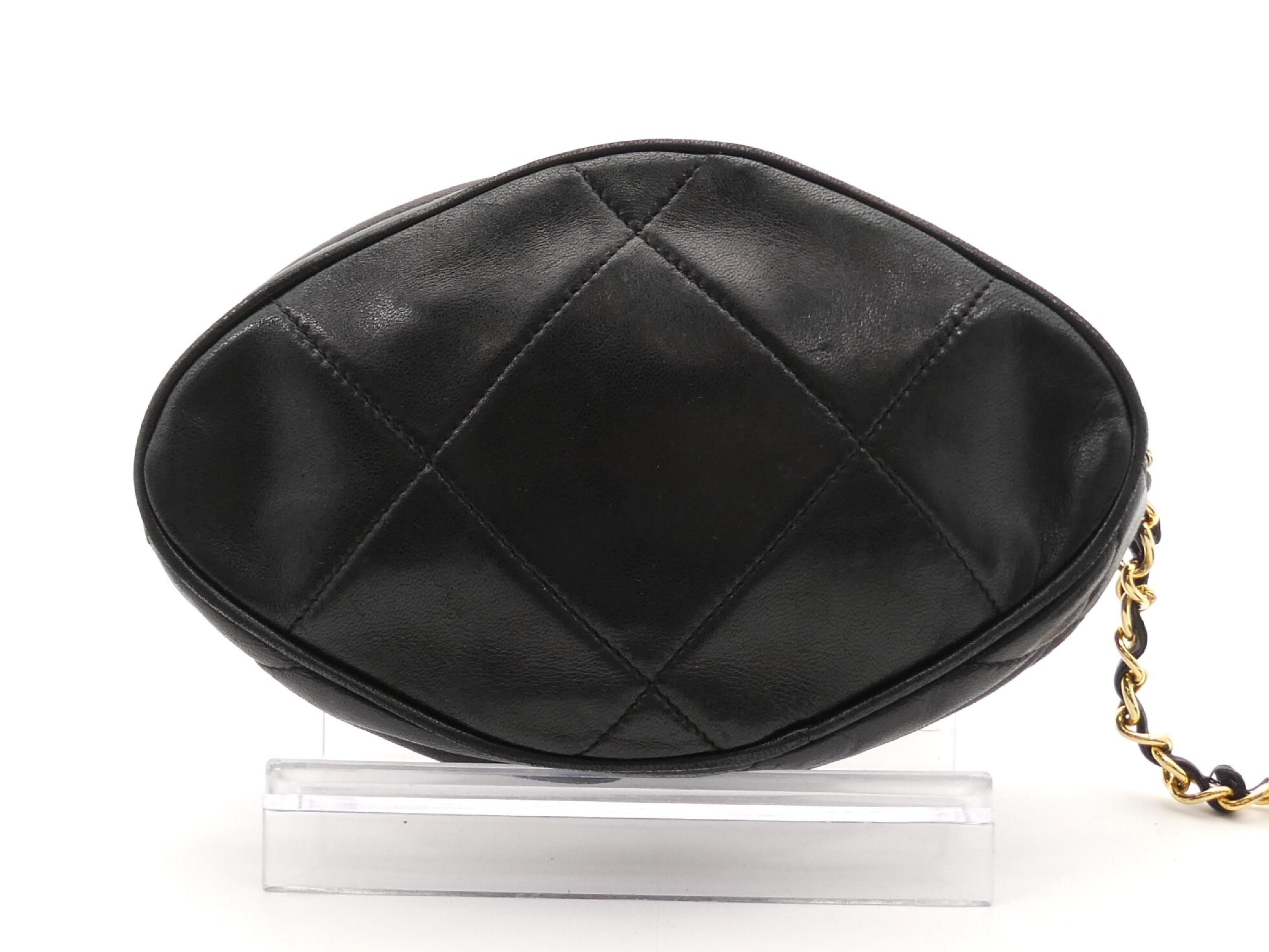 Matelassé Coco Mark Fringe Pouch — view 2