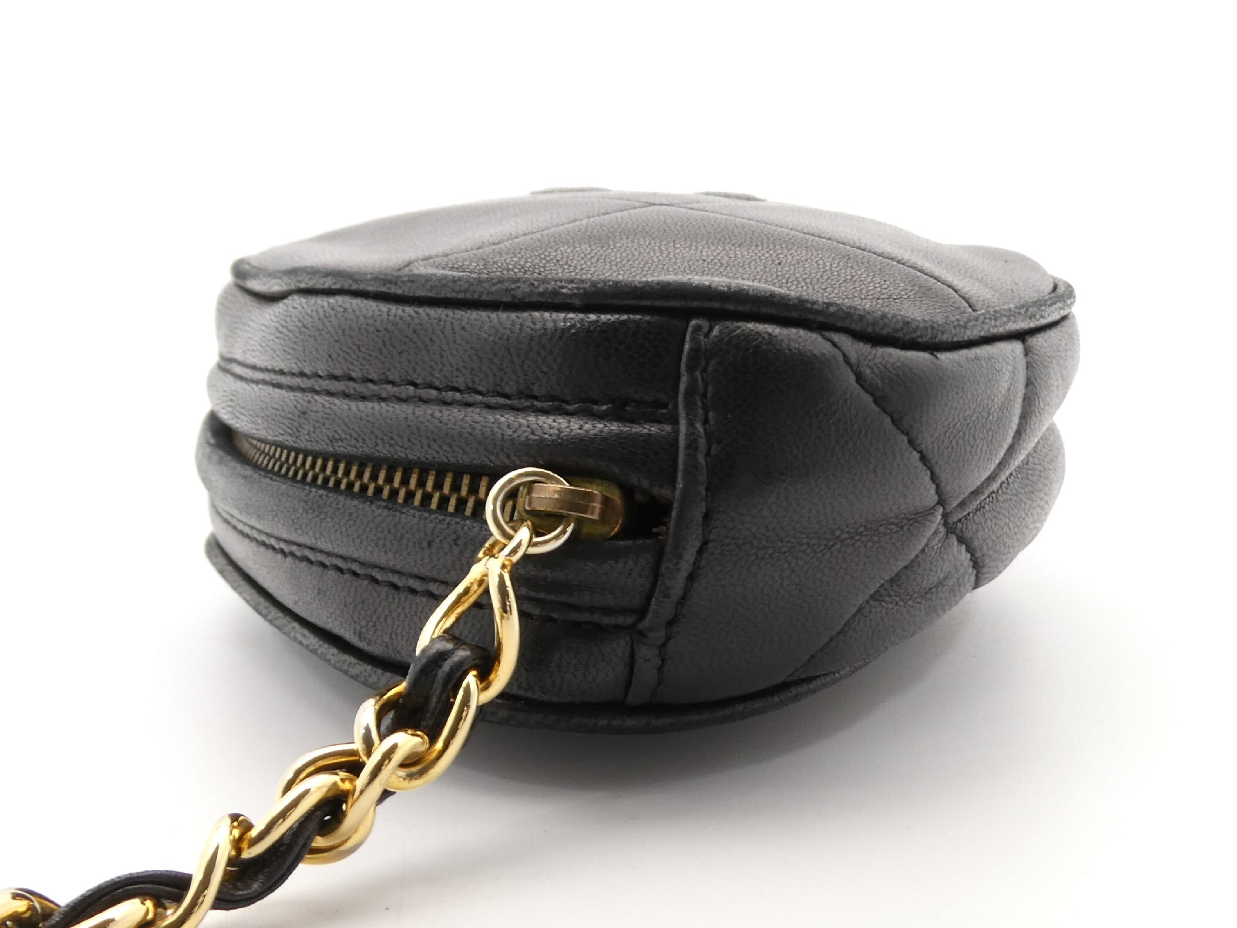 Matelassé Coco Mark Fringe Pouch — view 4