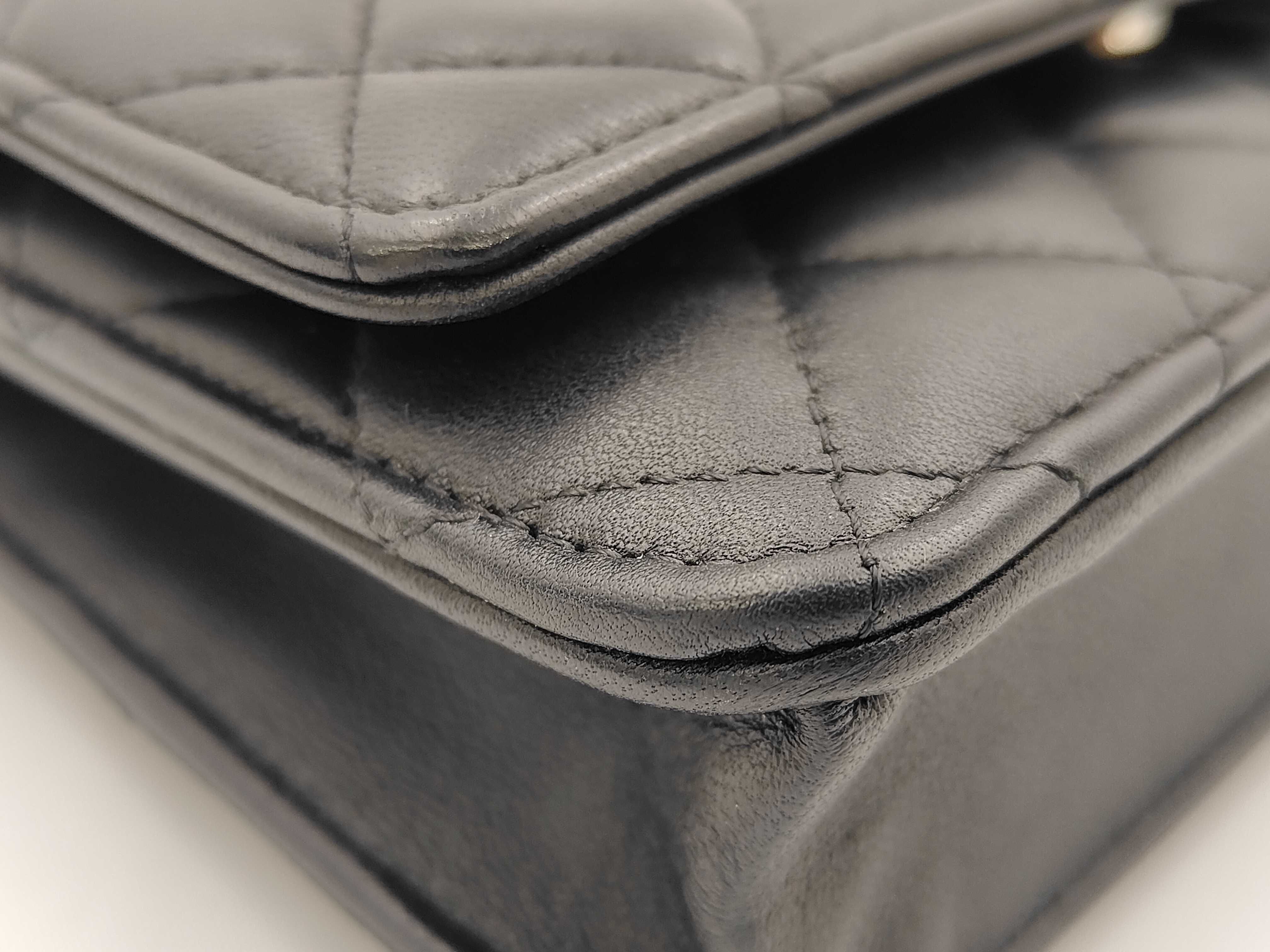 Matelassé Chain Wallet Shoulder Bag — view 6