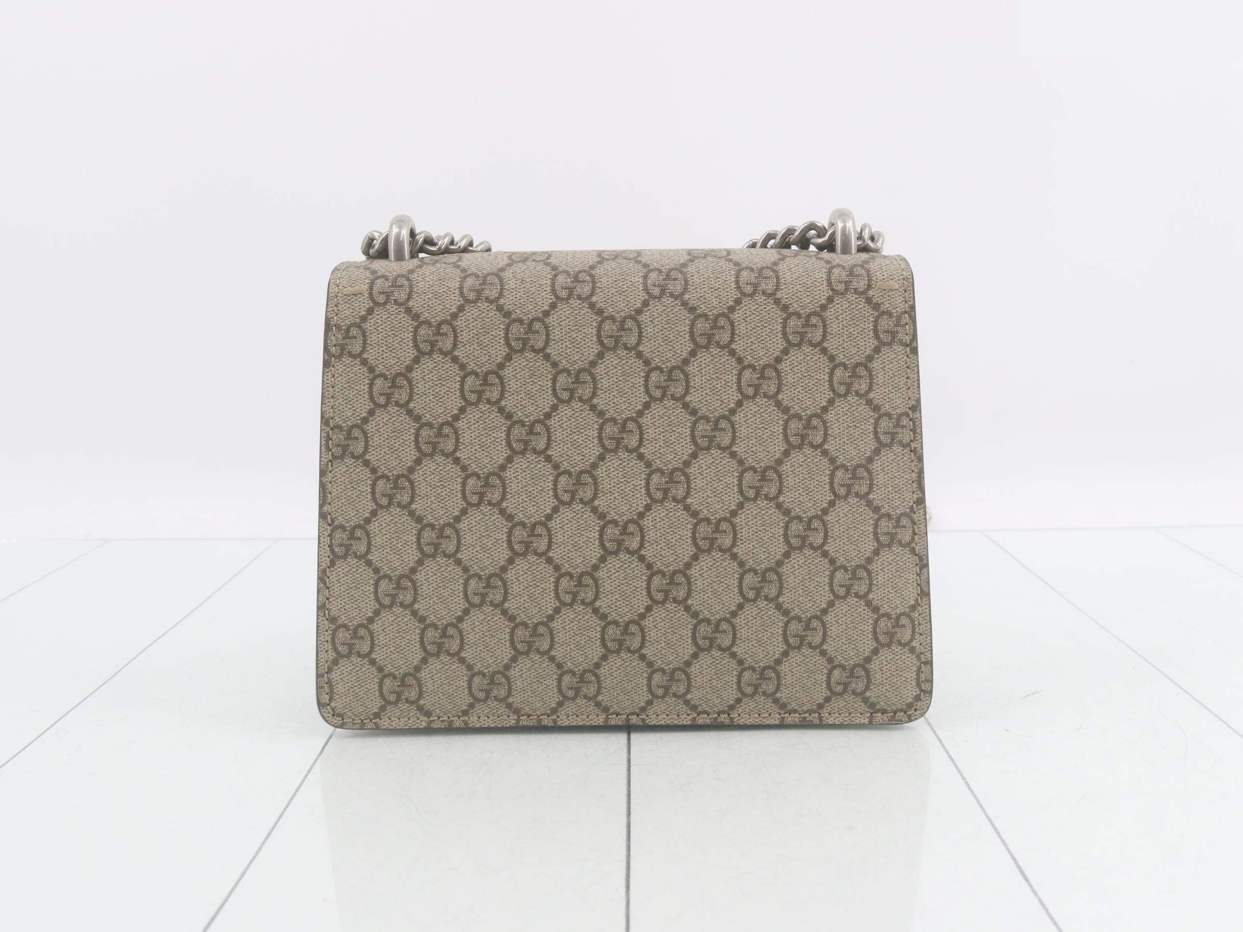 Dionysus GG Supreme Chain Shoulder Bag — view 2
