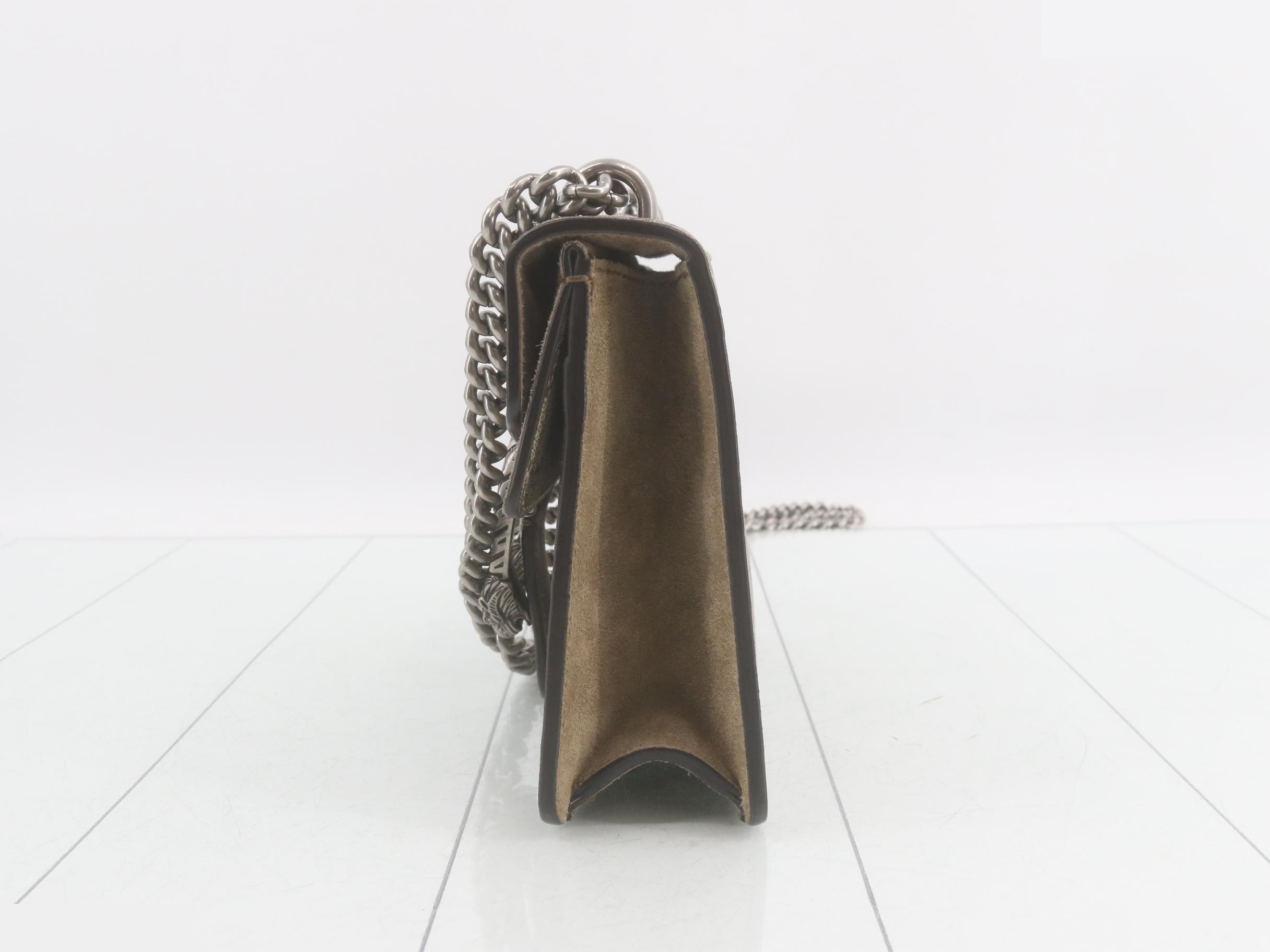 Dionysus GG Supreme Chain Shoulder Bag — view 3
