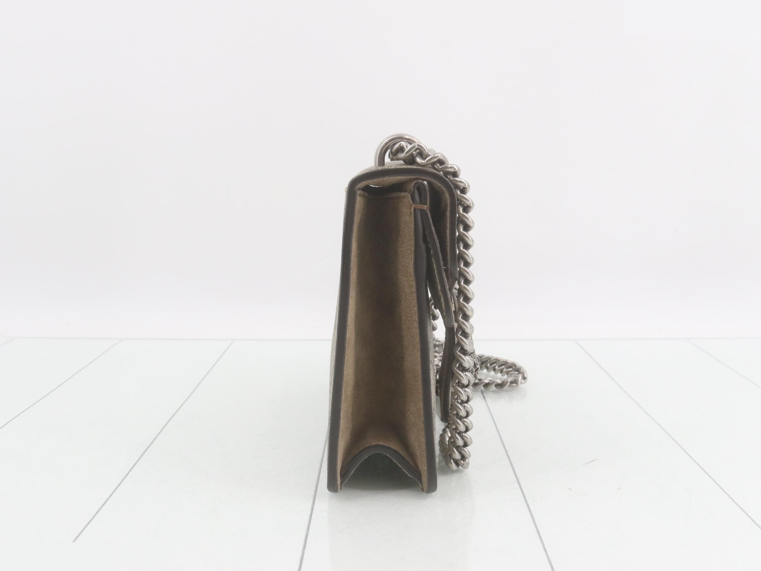 Dionysus GG Supreme Chain Shoulder Bag — view 4