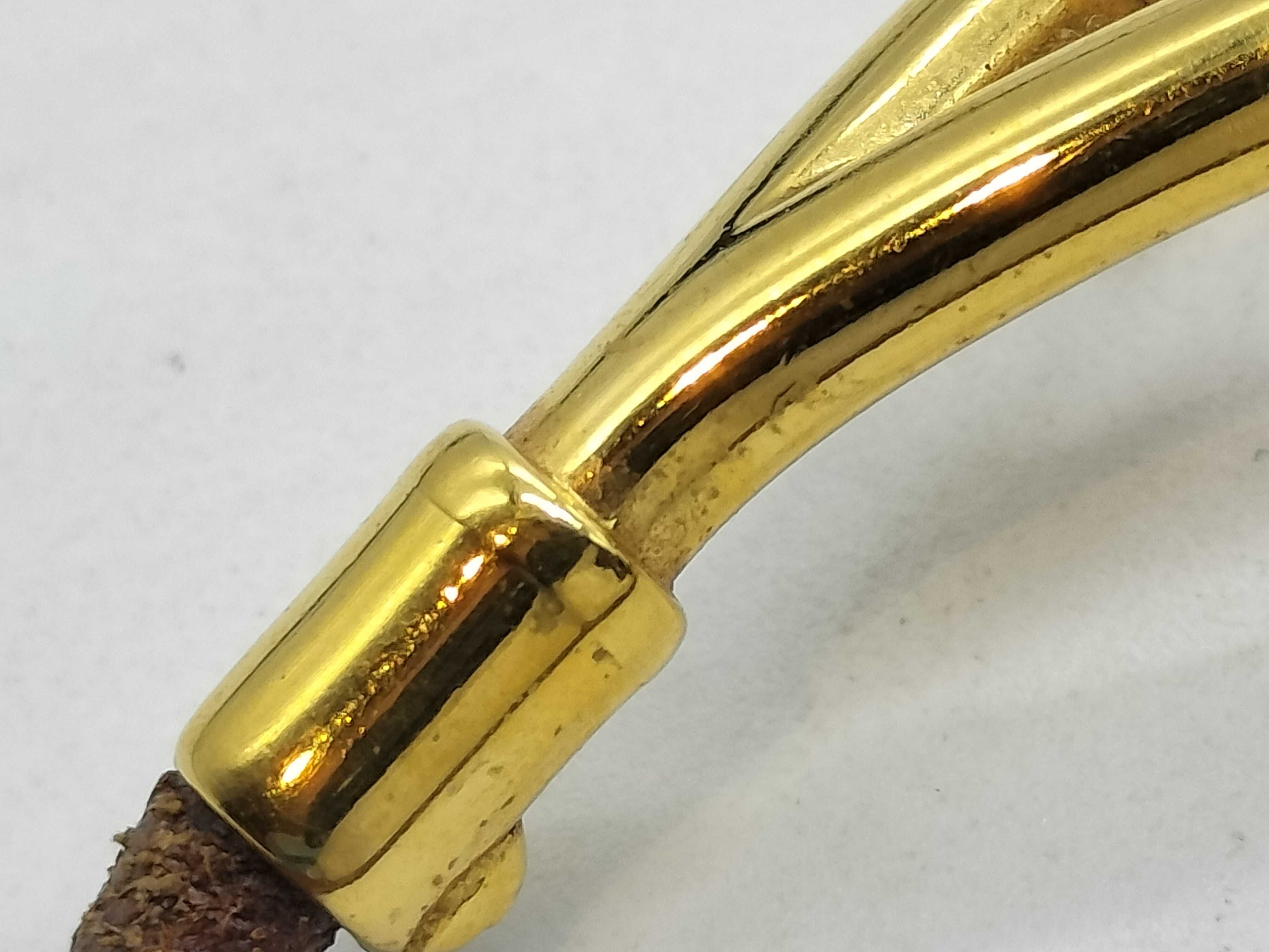 Jumbo Bracelet Gold x Brown Bracelet/Bangle — view 6