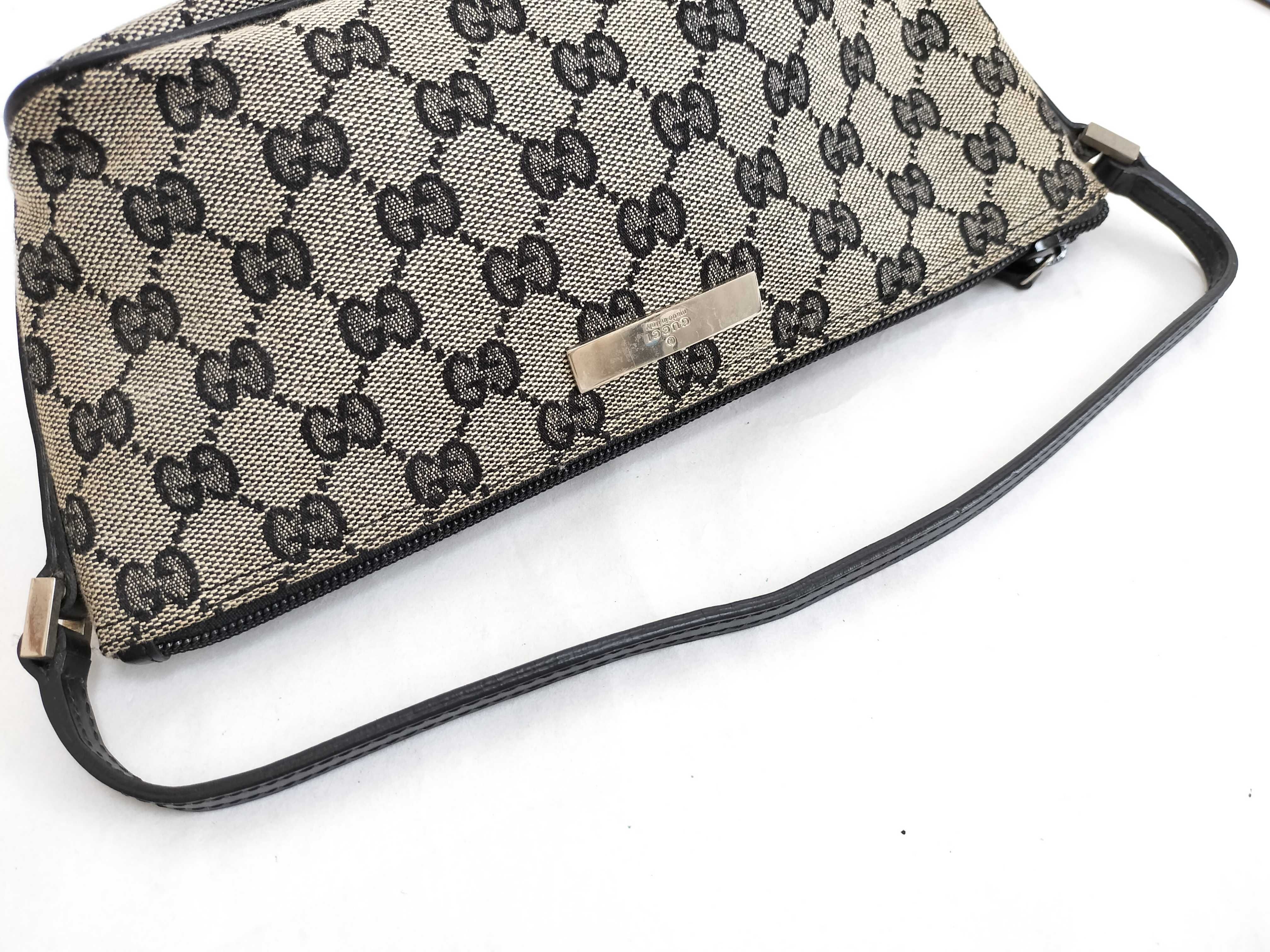 GG Canvas Tote Pouch — view 3