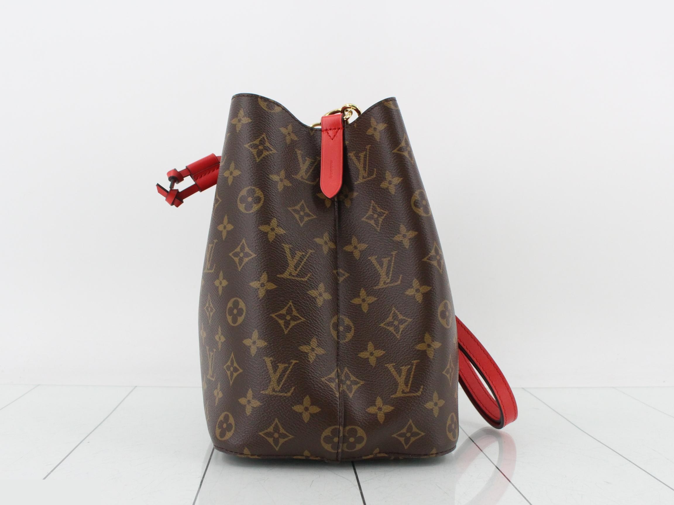 Monogram NeoNoe Coquelicot Shoulder Bag — view 3
